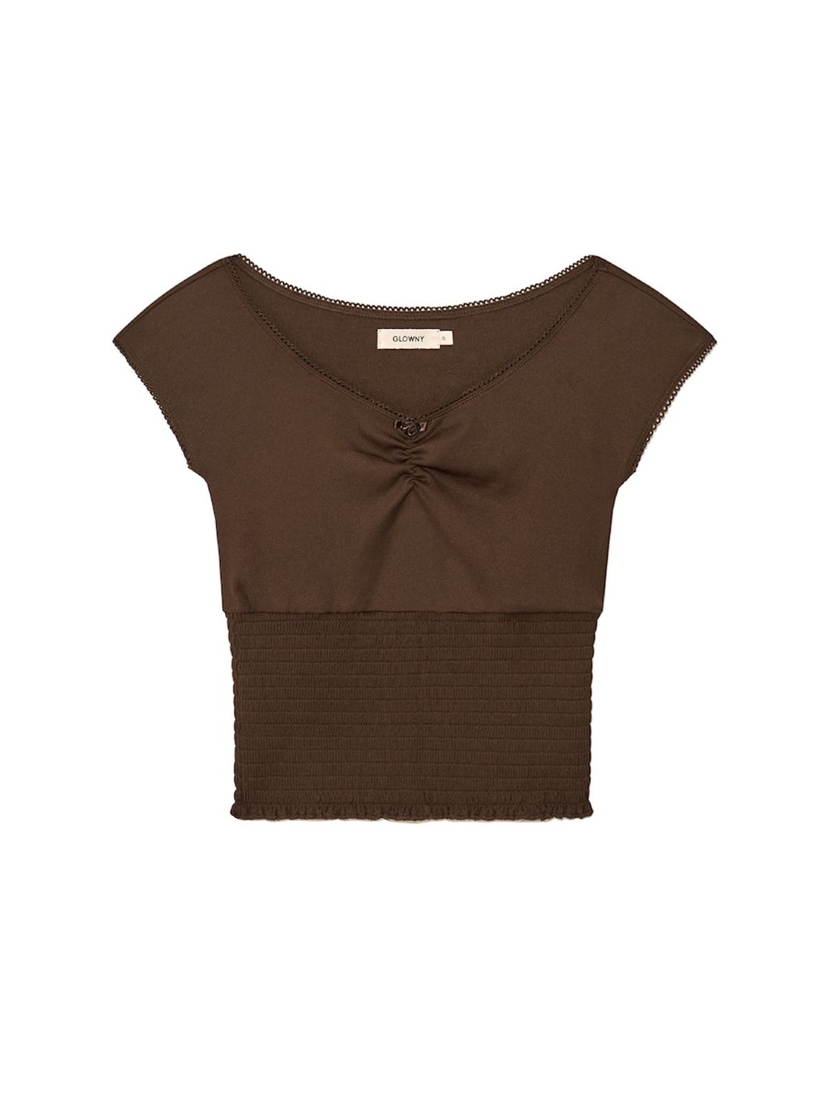 글로니(GLOWNY) PEEKABOO SMOKE TEE (6 Colors)
