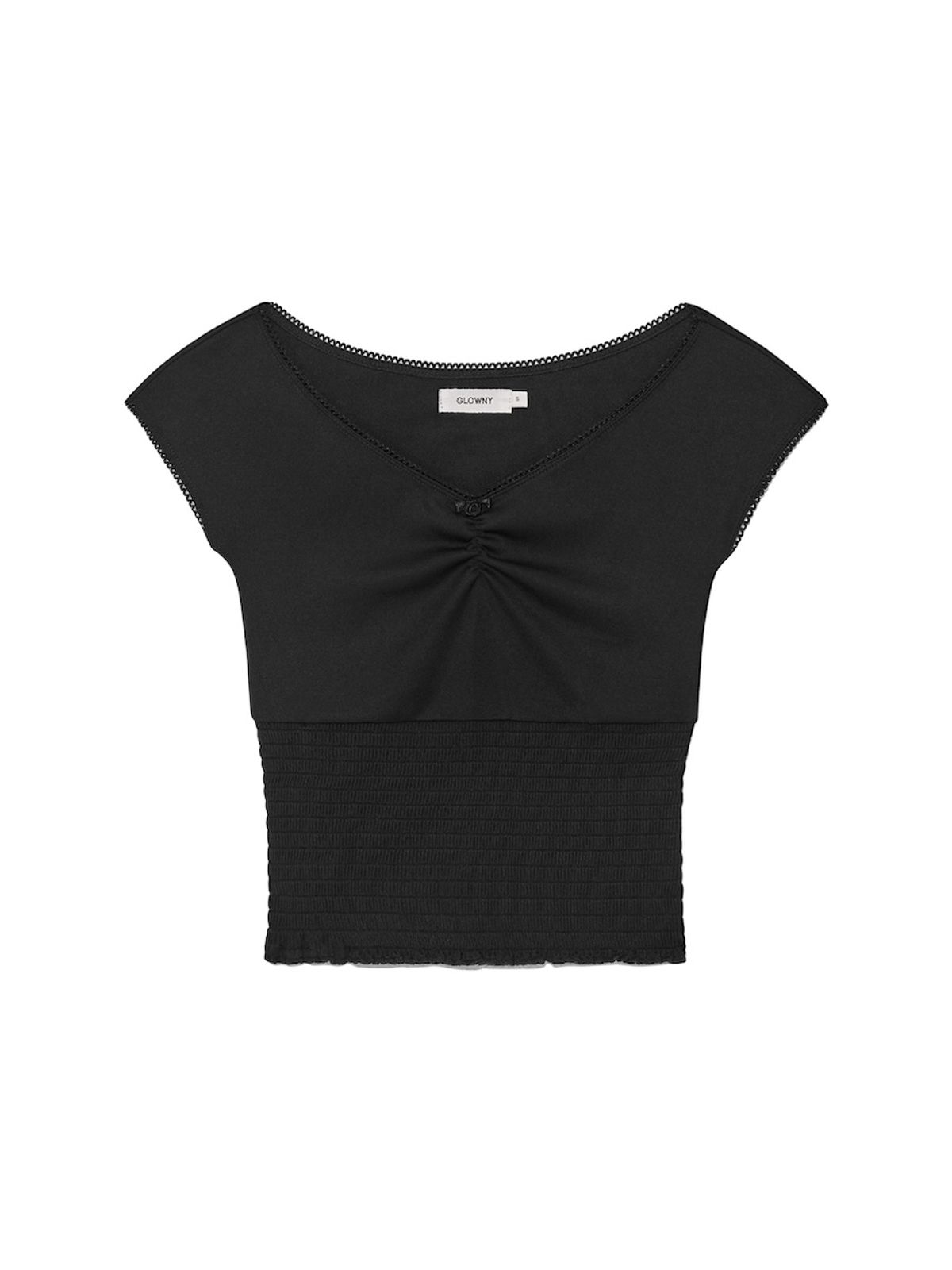 글로니(GLOWNY) PEEKABOO SMOKE TEE (6 Colors)