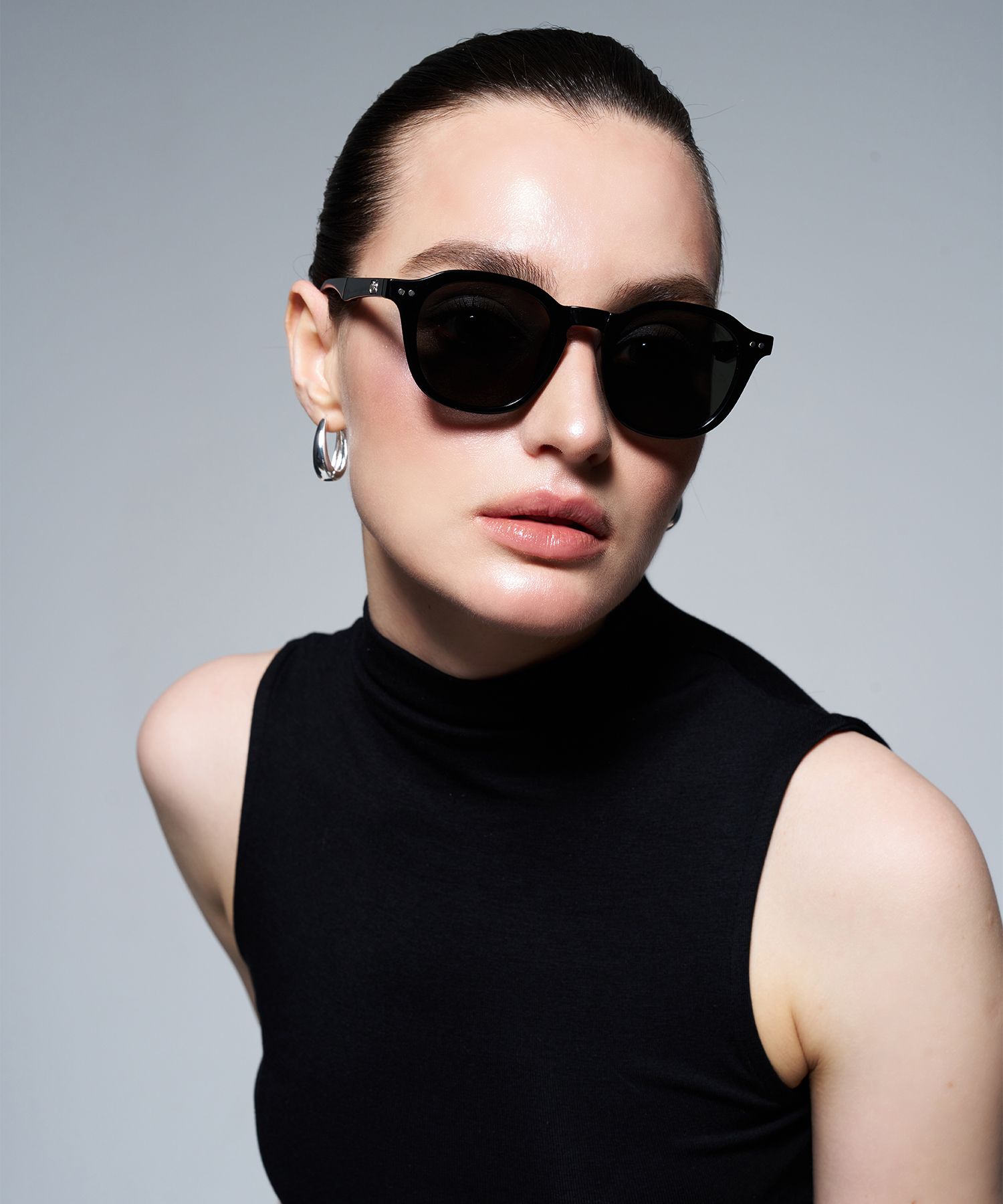 MUSINSA | RECLOW RC ZEHE SUNGLASS BLACK