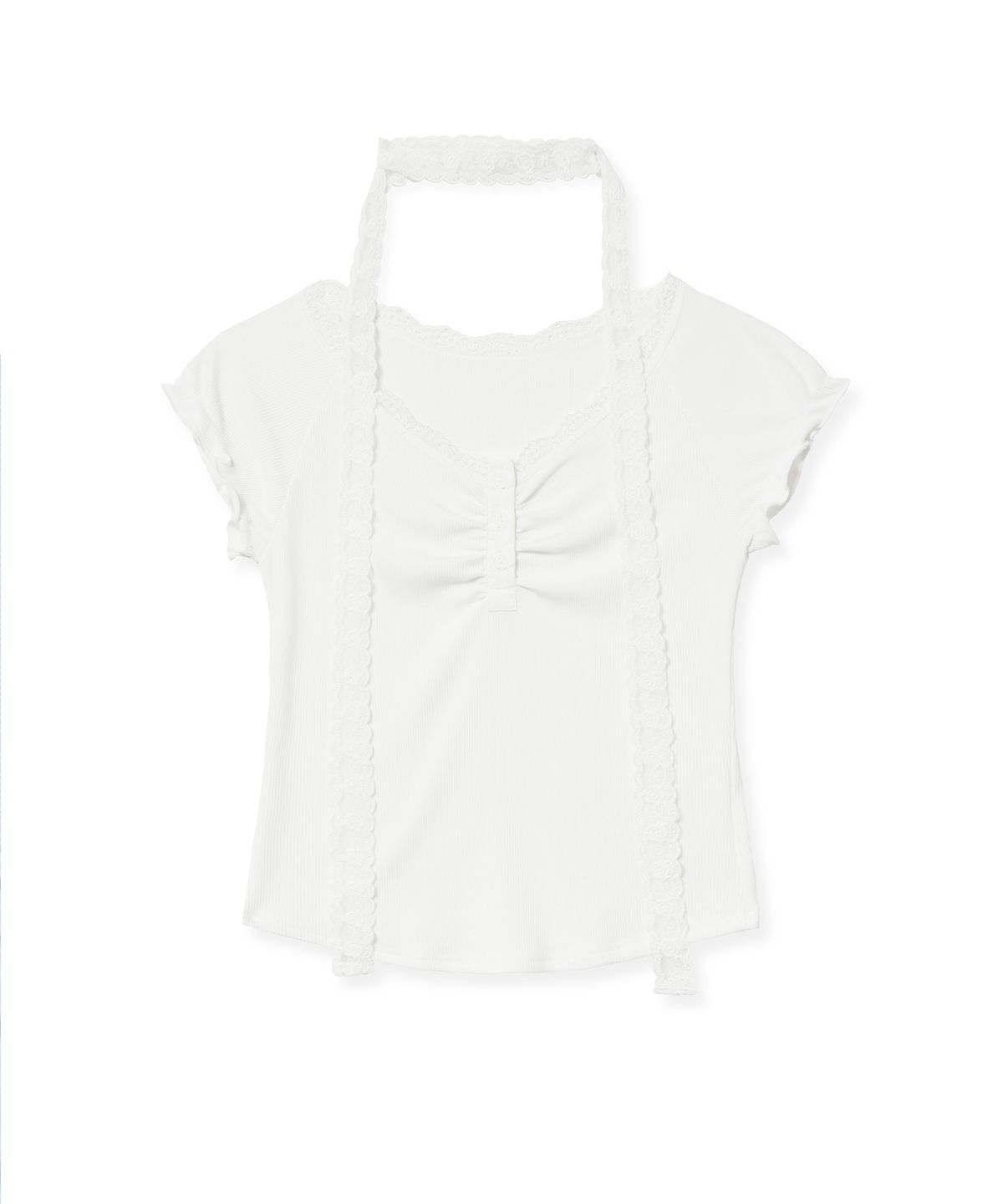 미드나잇 무브(MIDNIGHT MOVE) lace sc t (white)