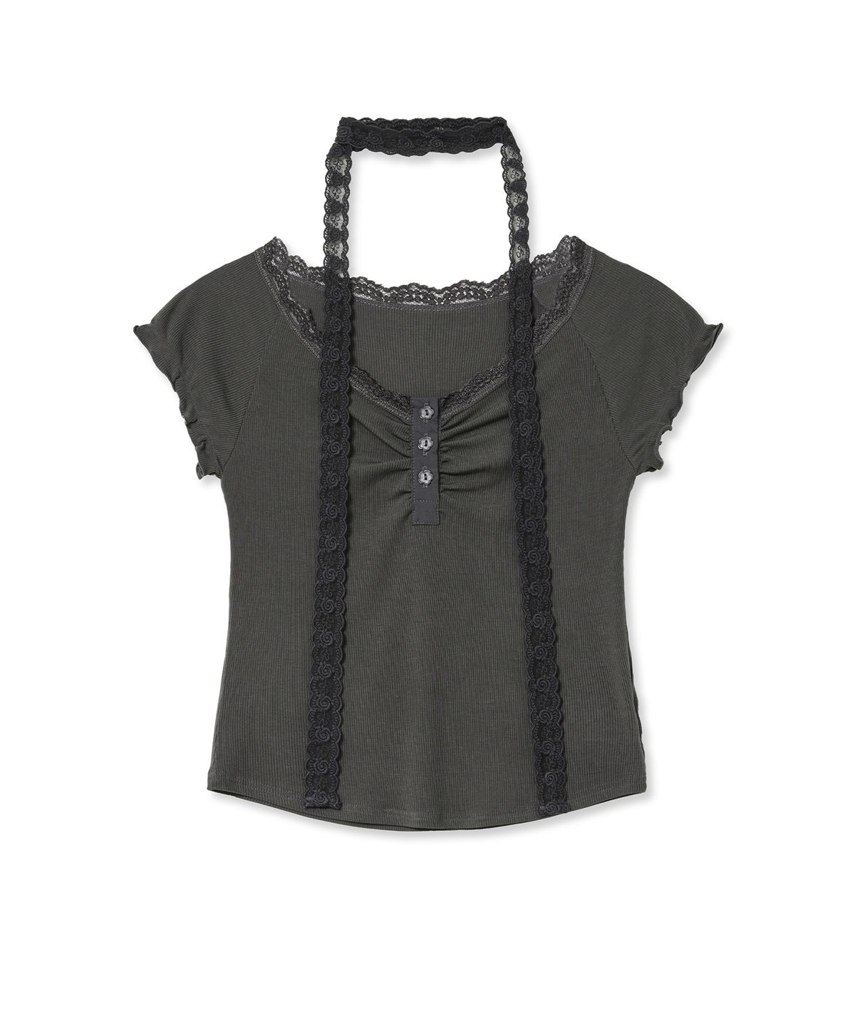 미드나잇 무브(MIDNIGHT MOVE) lace sc t (dark grey)