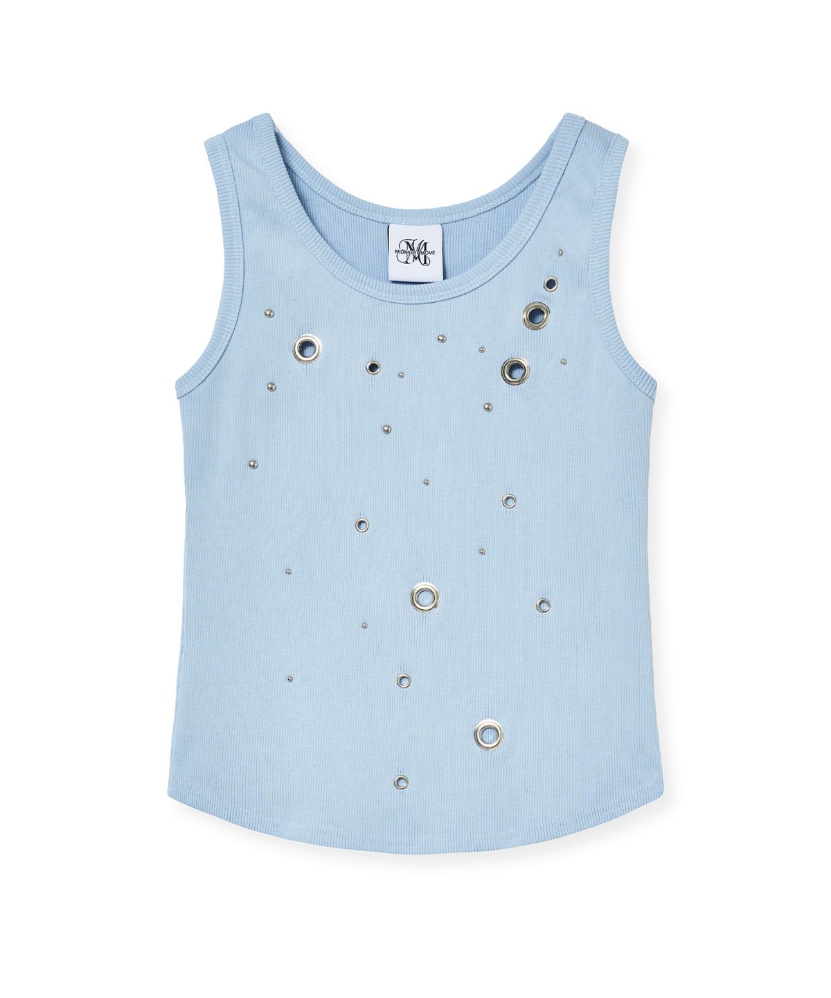 미드나잇 무브(MIDNIGHT MOVE) 3 eyelet top (sky blue)