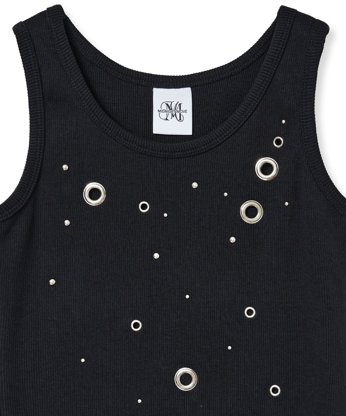 미드나잇 무브(MIDNIGHT MOVE) 3 eyelet top (black)