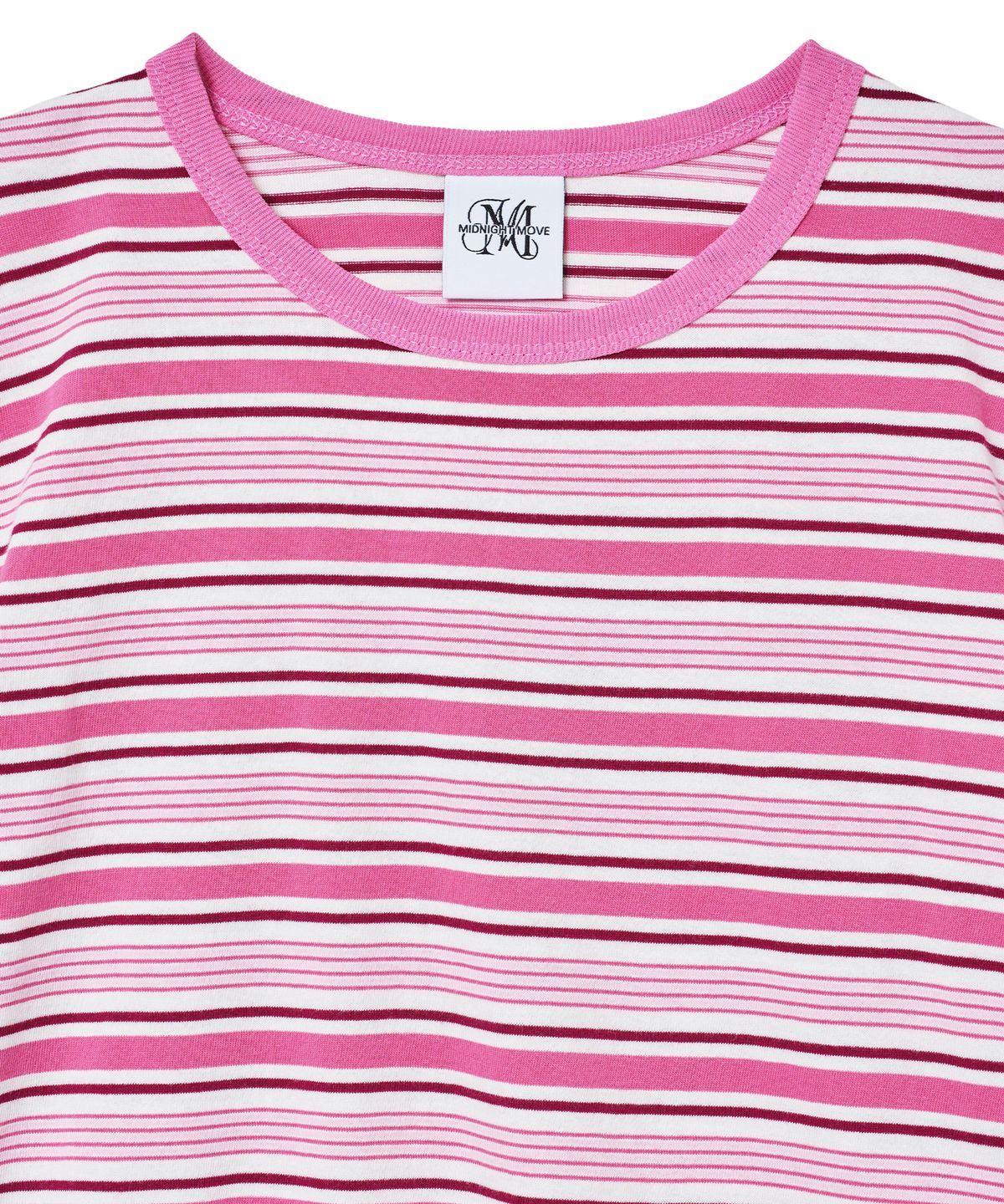 미드나잇 무브(MIDNIGHT MOVE) stripe t (pink)