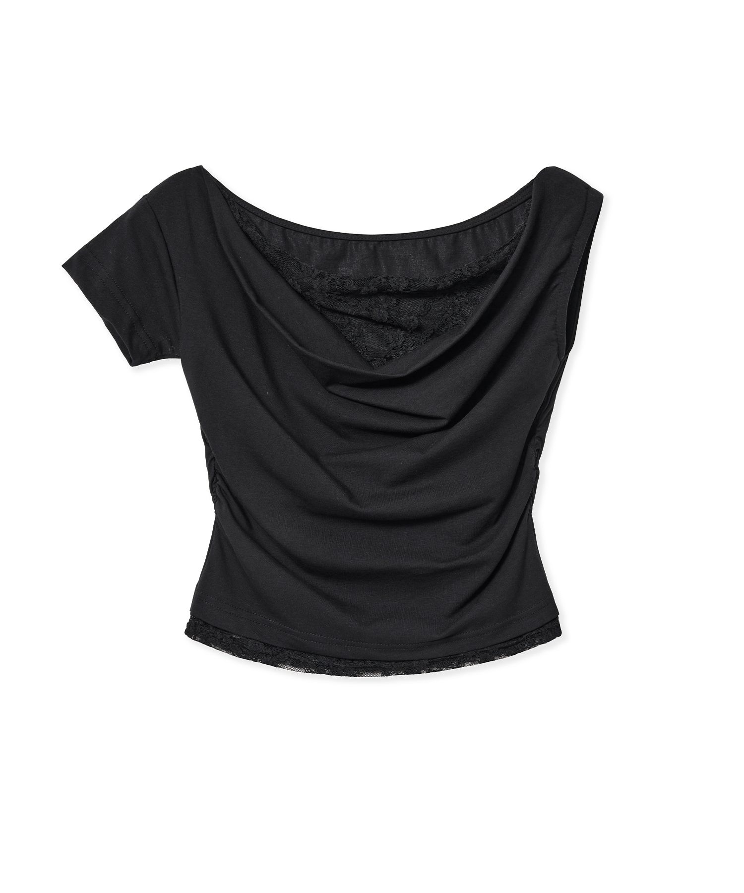 【MIDNIGHT MOVE】 lace duo t / 追跡付 MUSINSA公式 | MIDNIGHT MOVE lace duo t (black)