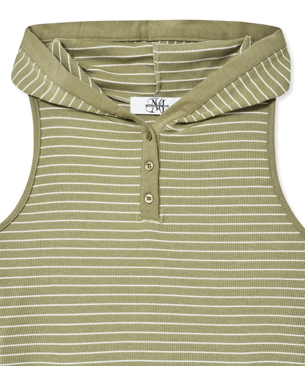 미드나잇 무브(MIDNIGHT MOVE) hd stripe top (khaki)