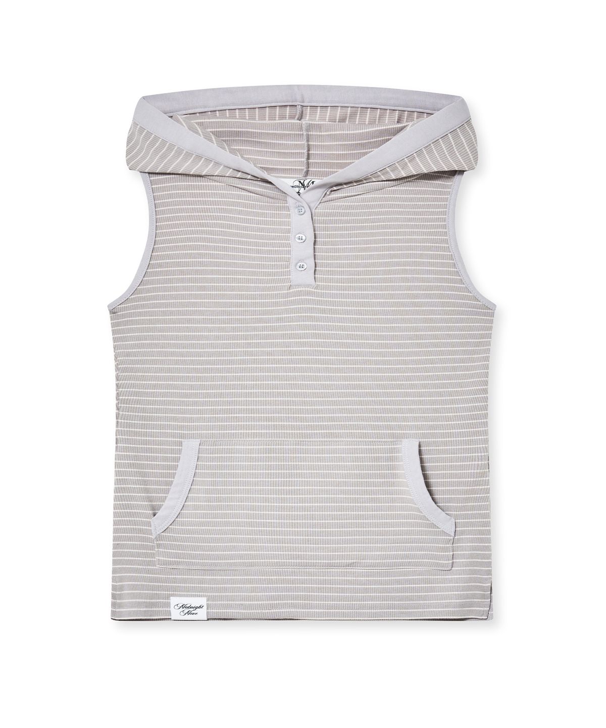 미드나잇 무브(MIDNIGHT MOVE) hd stripe top (grey)
