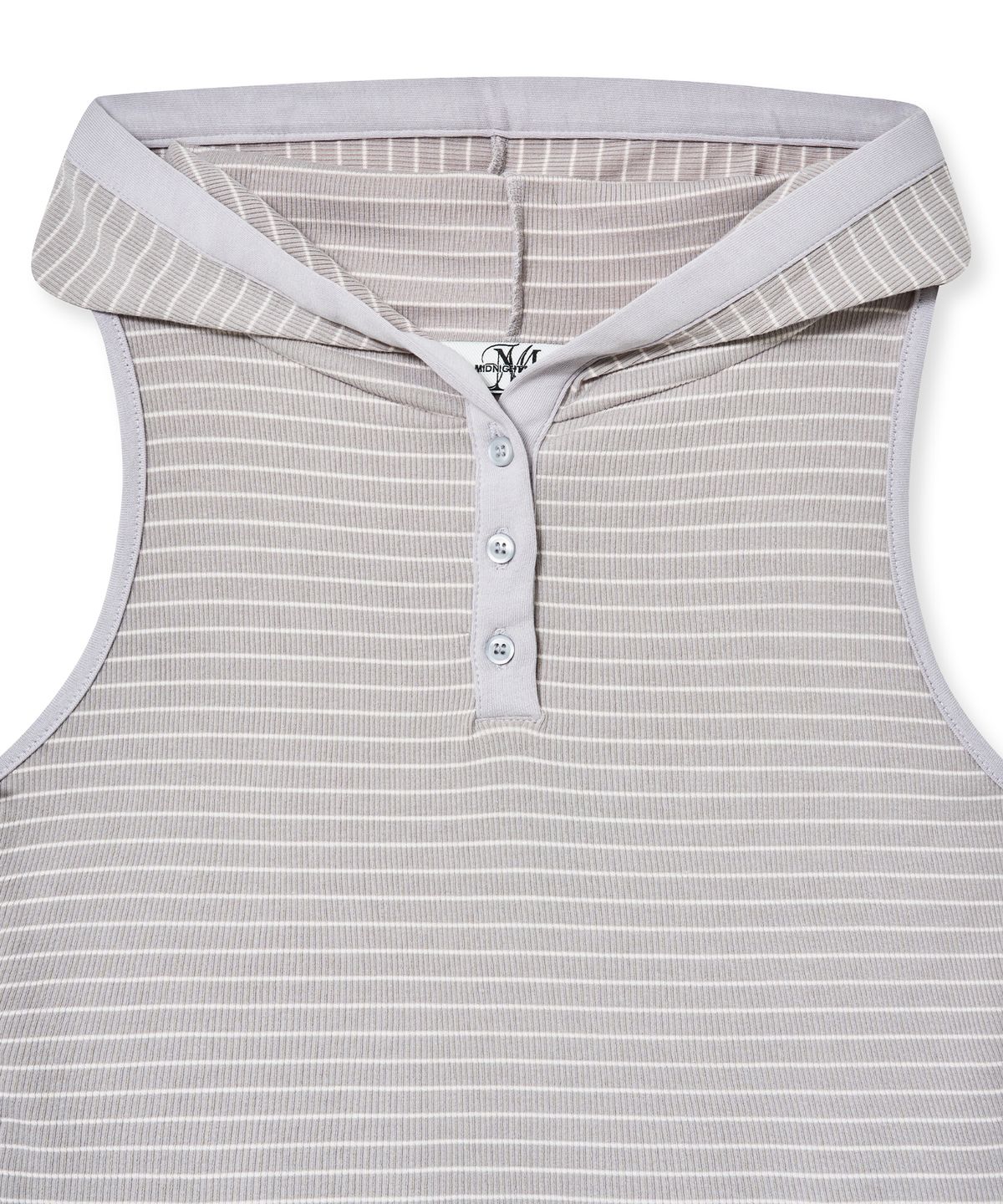 미드나잇 무브(MIDNIGHT MOVE) hd stripe top (grey)