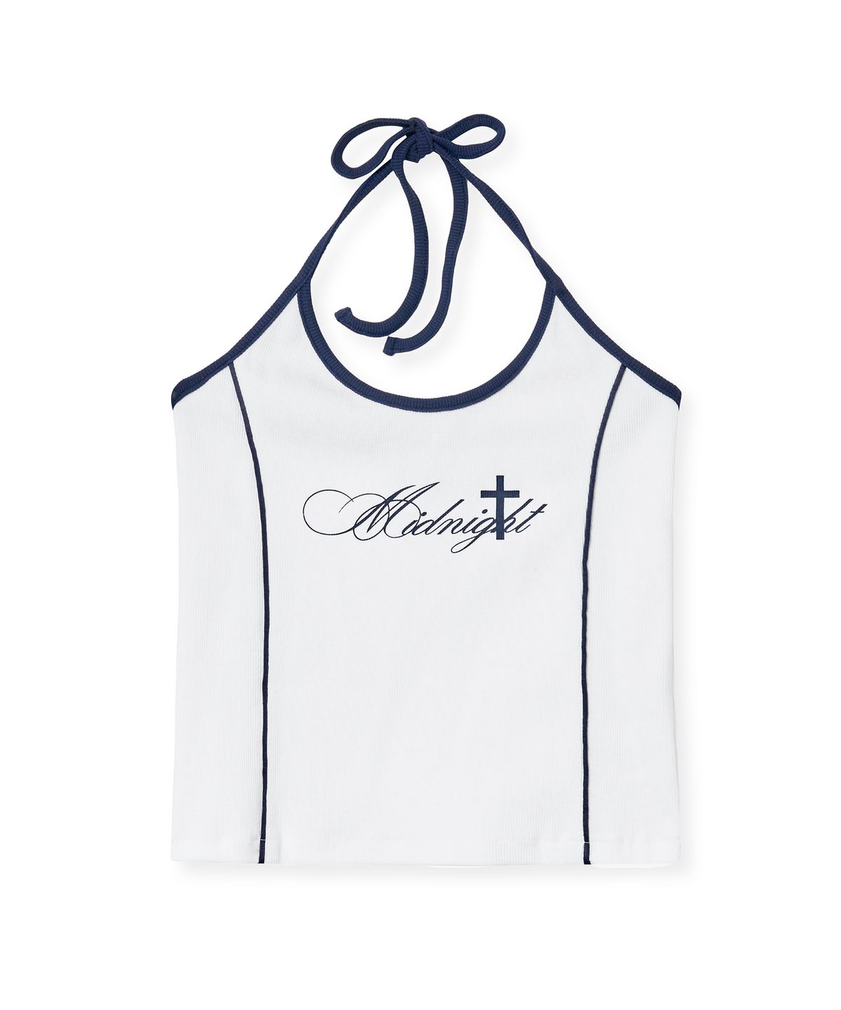 미드나잇 무브(MIDNIGHT MOVE) line top (white)