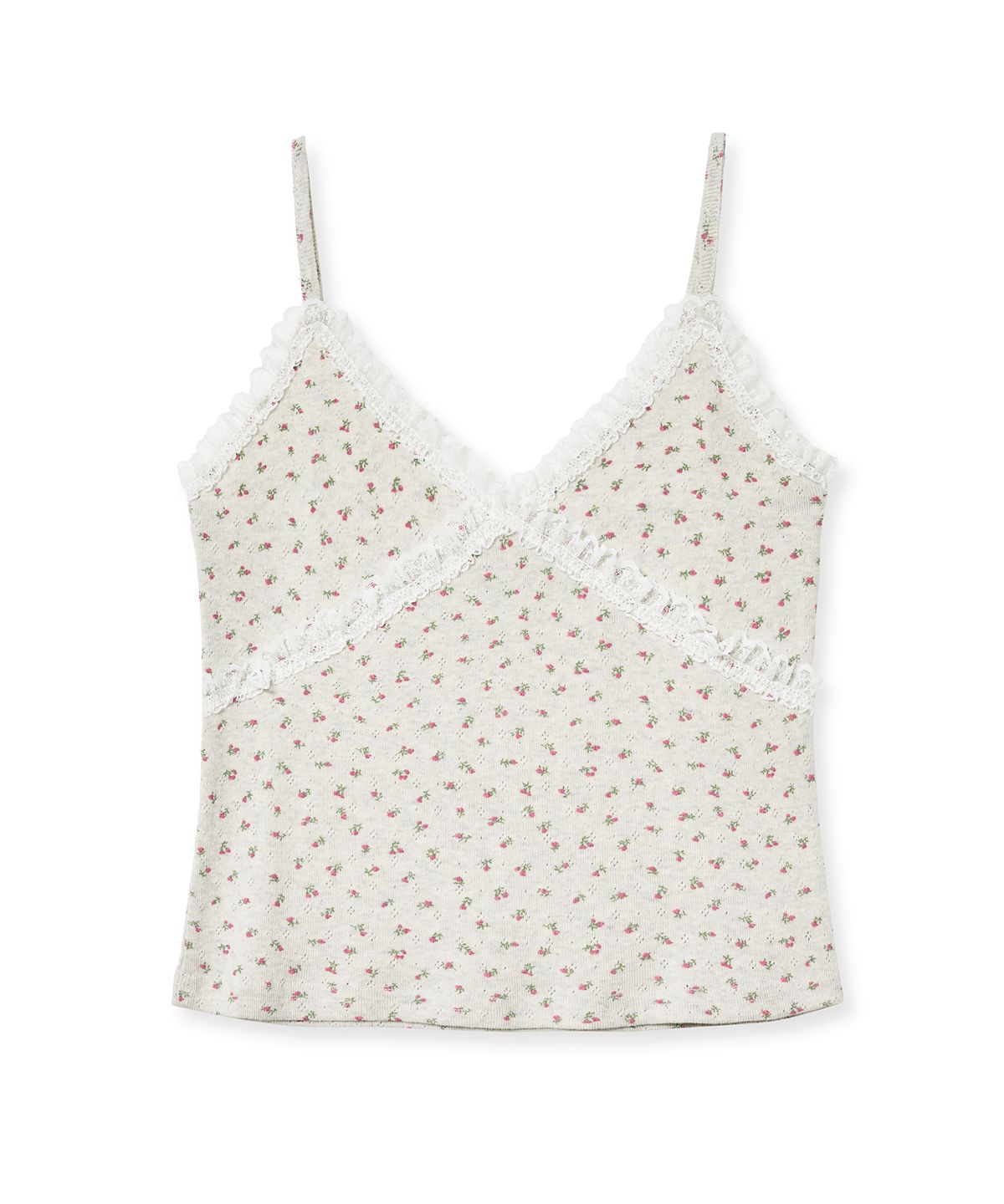 미드나잇 무브(MIDNIGHT MOVE) fl lace top (beige)