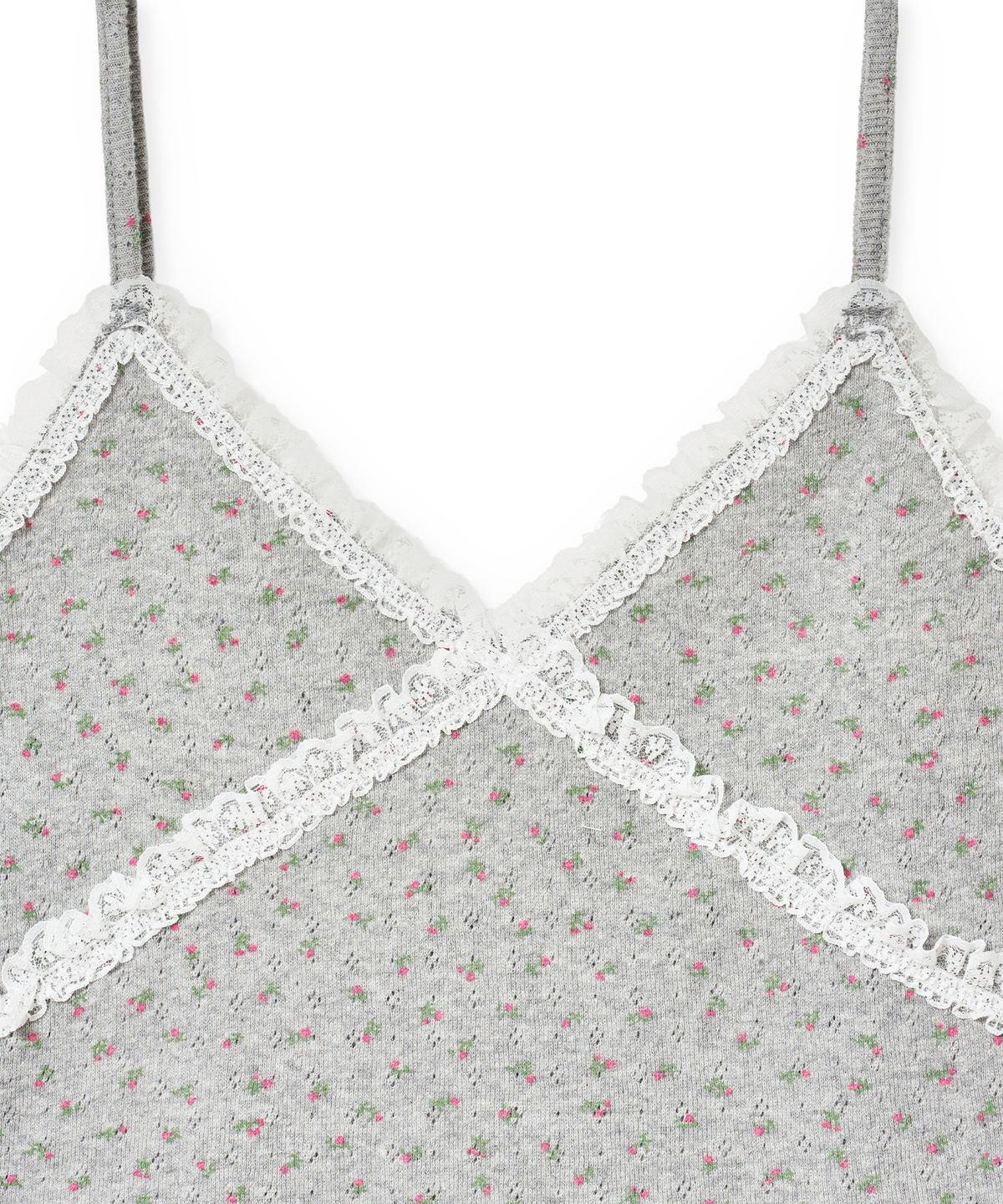 미드나잇 무브(MIDNIGHT MOVE) fl lace top (grey)