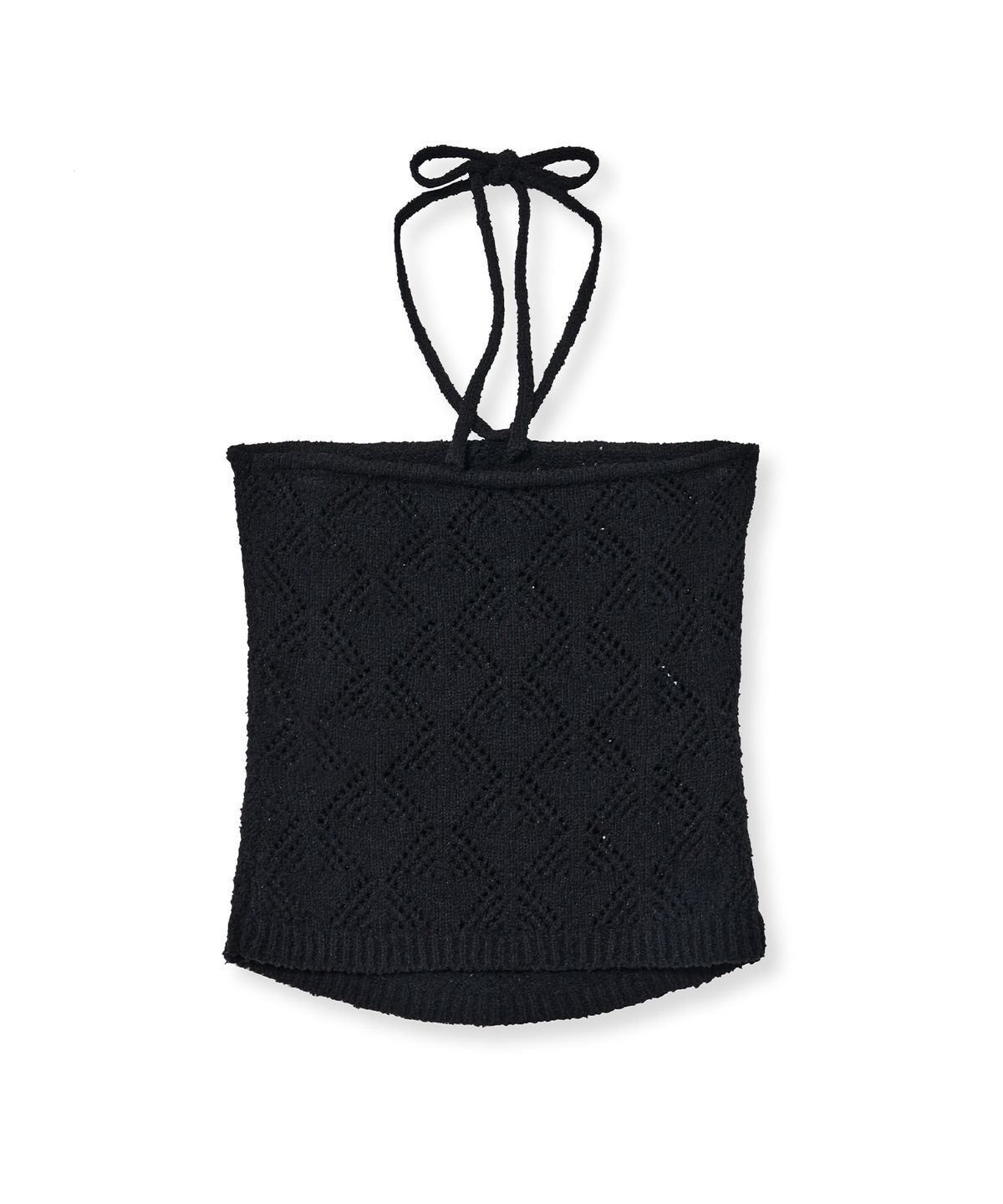 미드나잇 무브(MIDNIGHT MOVE) knit top (black)