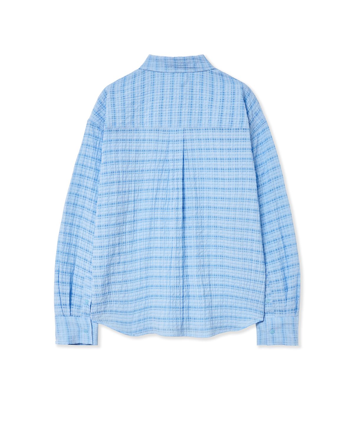 미드나잇 무브(MIDNIGHT MOVE) st check shirt (blue)
