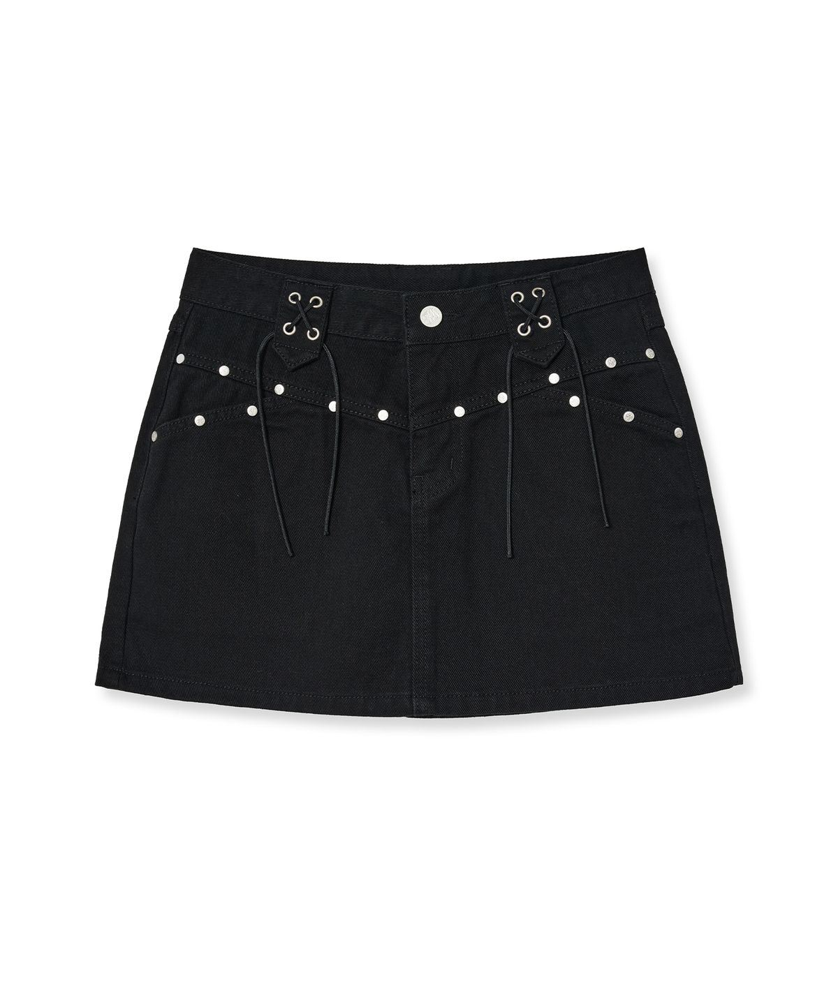 미드나잇 무브(MIDNIGHT MOVE) belt skirt (black)
