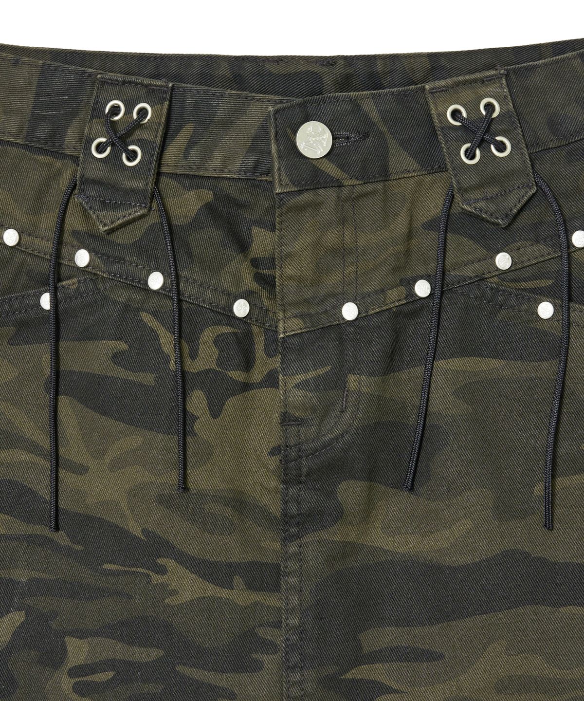 미드나잇 무브(MIDNIGHT MOVE) belt skirt (camo)
