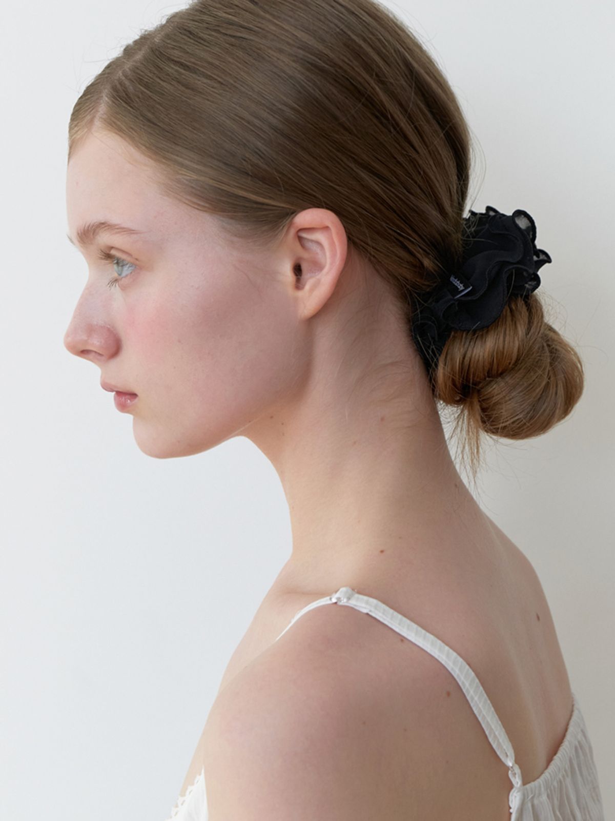 카인더베이비(KINDABABY) airy blooming scrunch - black