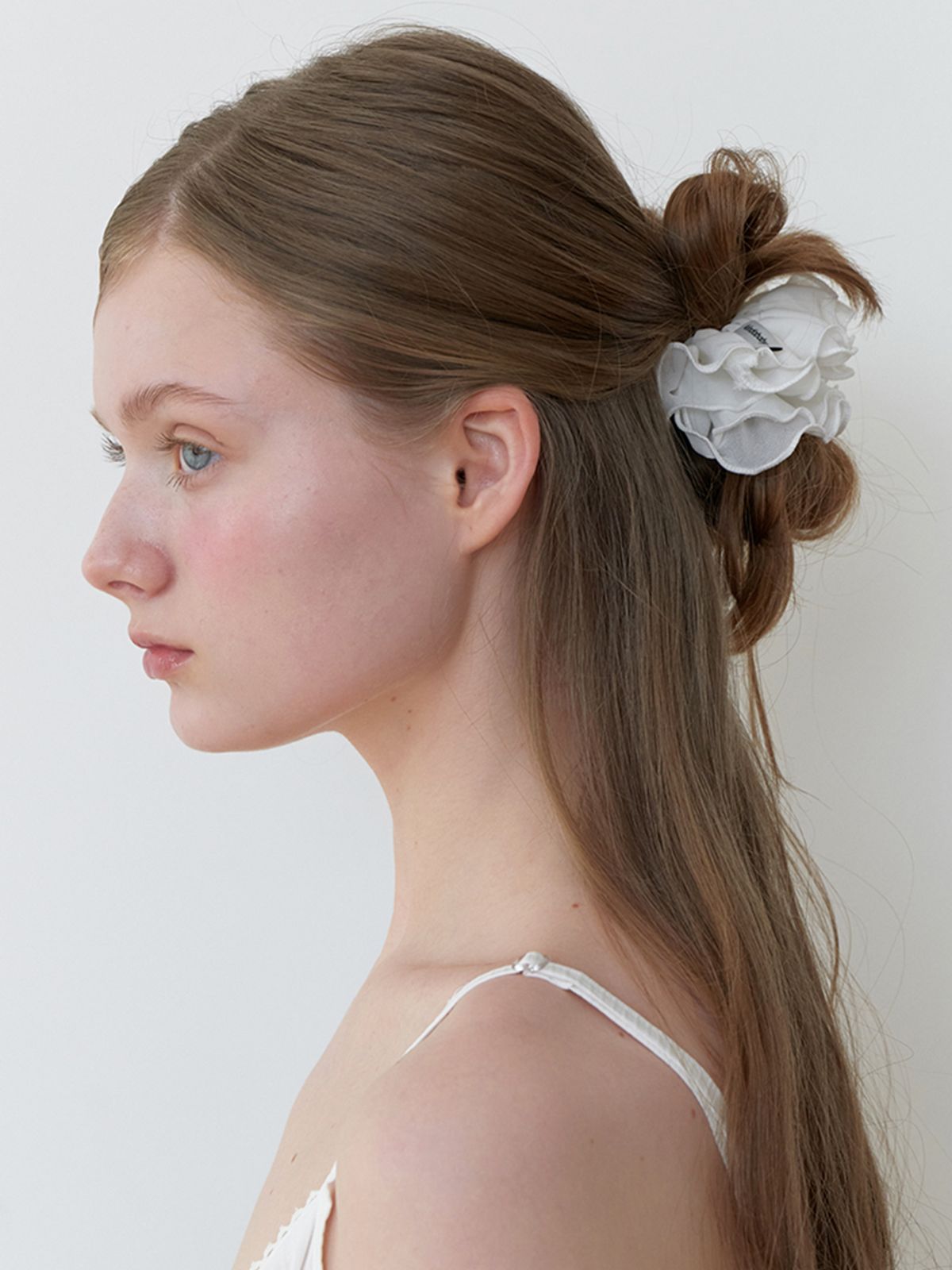 카인더베이비(KINDABABY) airy blooming scrunch - cream