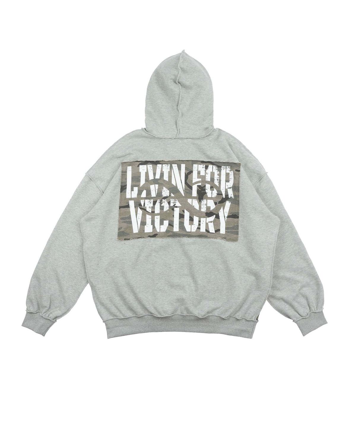 믹쓰제이(MIXXJ) CAMO GLORY HOODIE (GRAY)