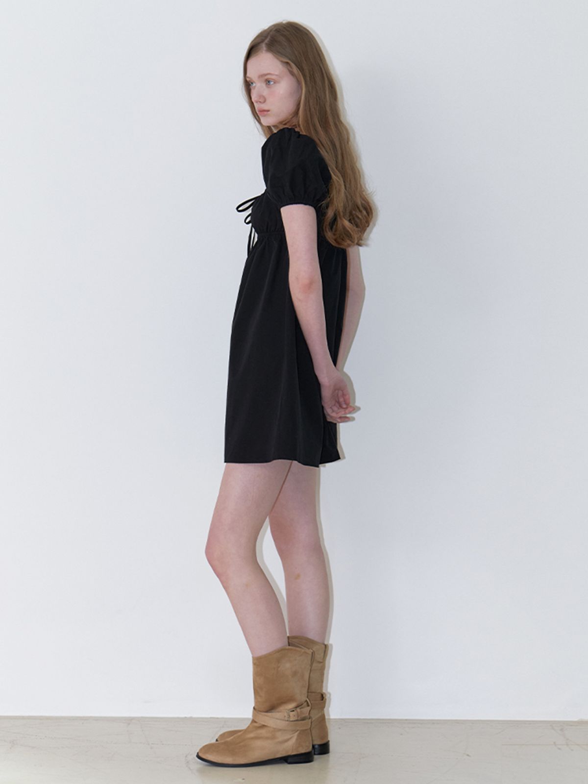 카인더베이비(KINDABABY) baby belle mini dress - black