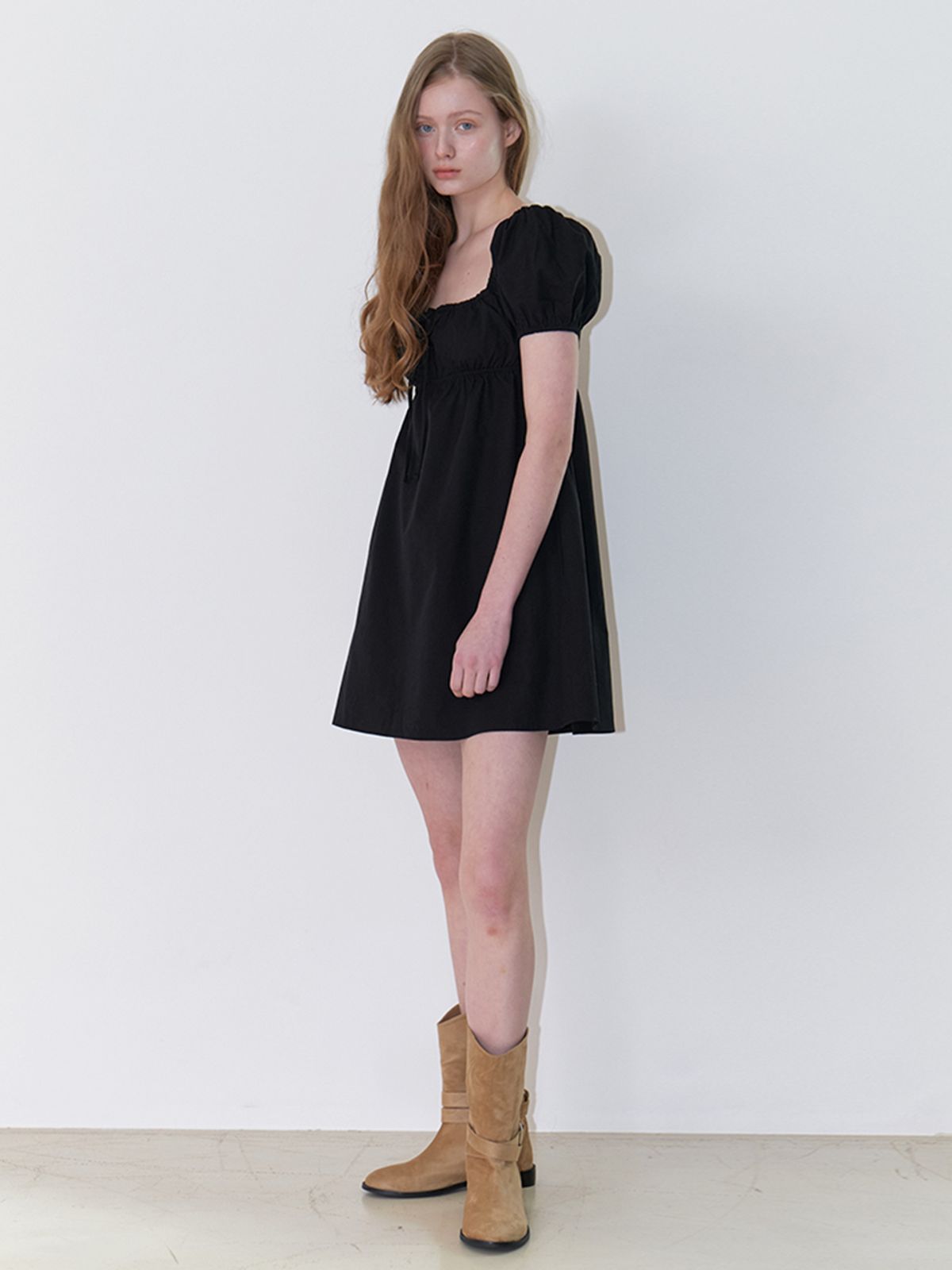 카인더베이비(KINDABABY) baby belle mini dress - black
