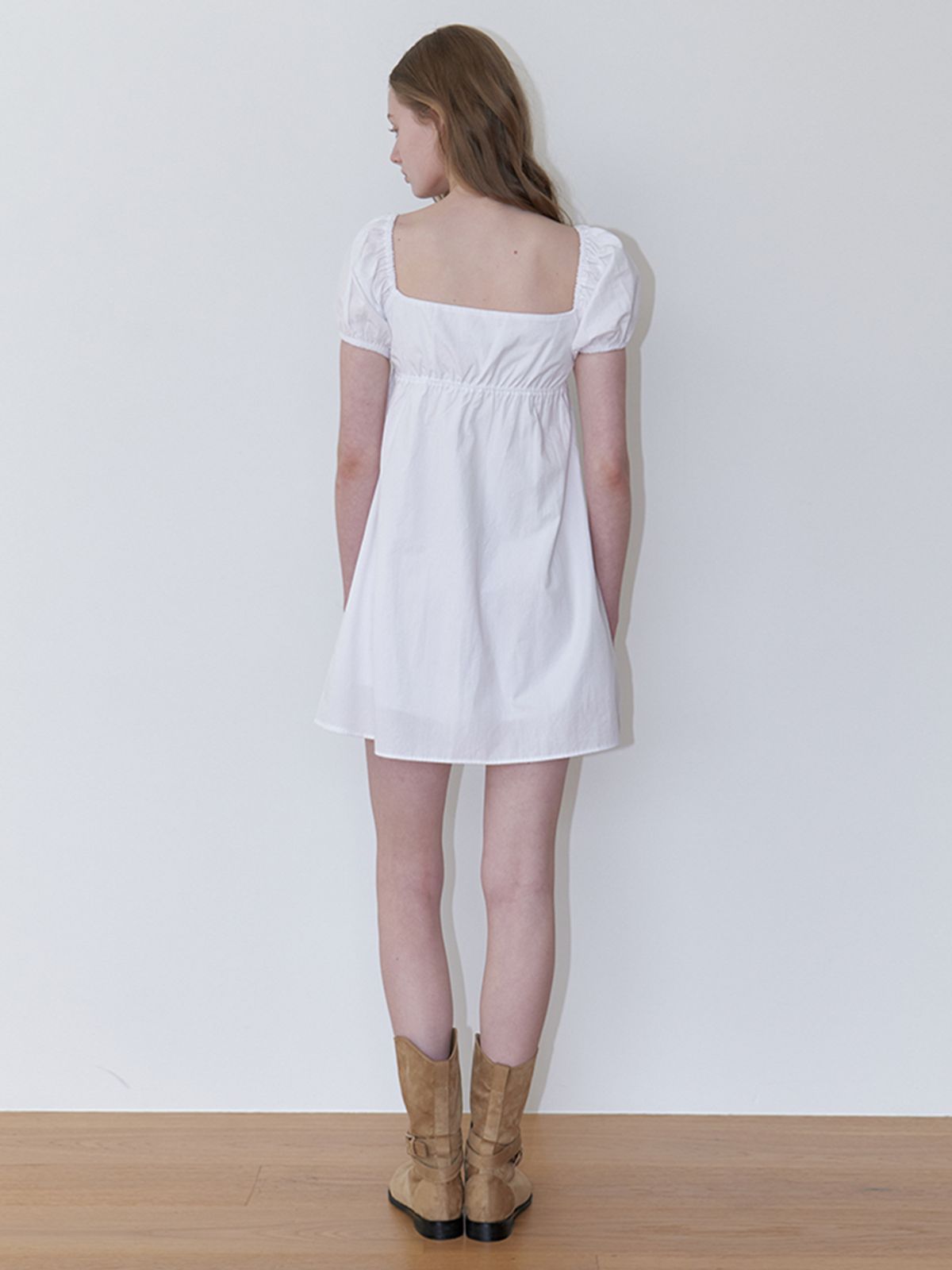 카인더베이비(KINDABABY) baby belle mini dress - white