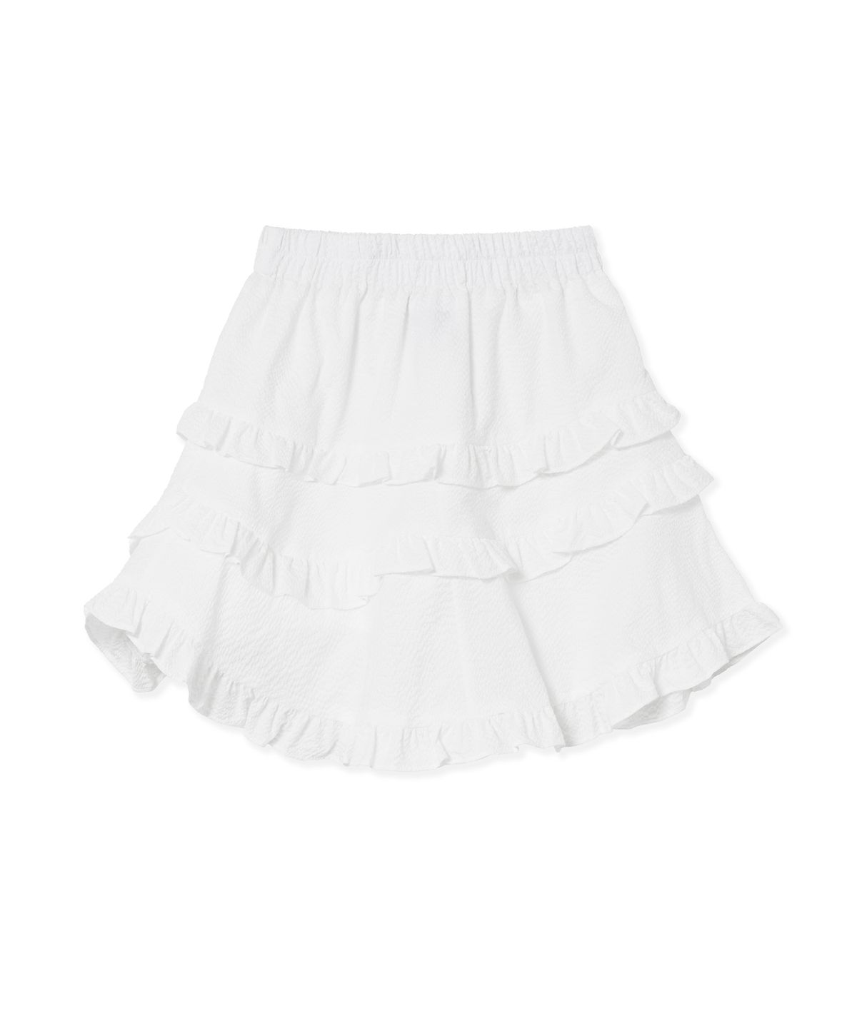 미드나잇 무브(MIDNIGHT MOVE) frill skirt (white)