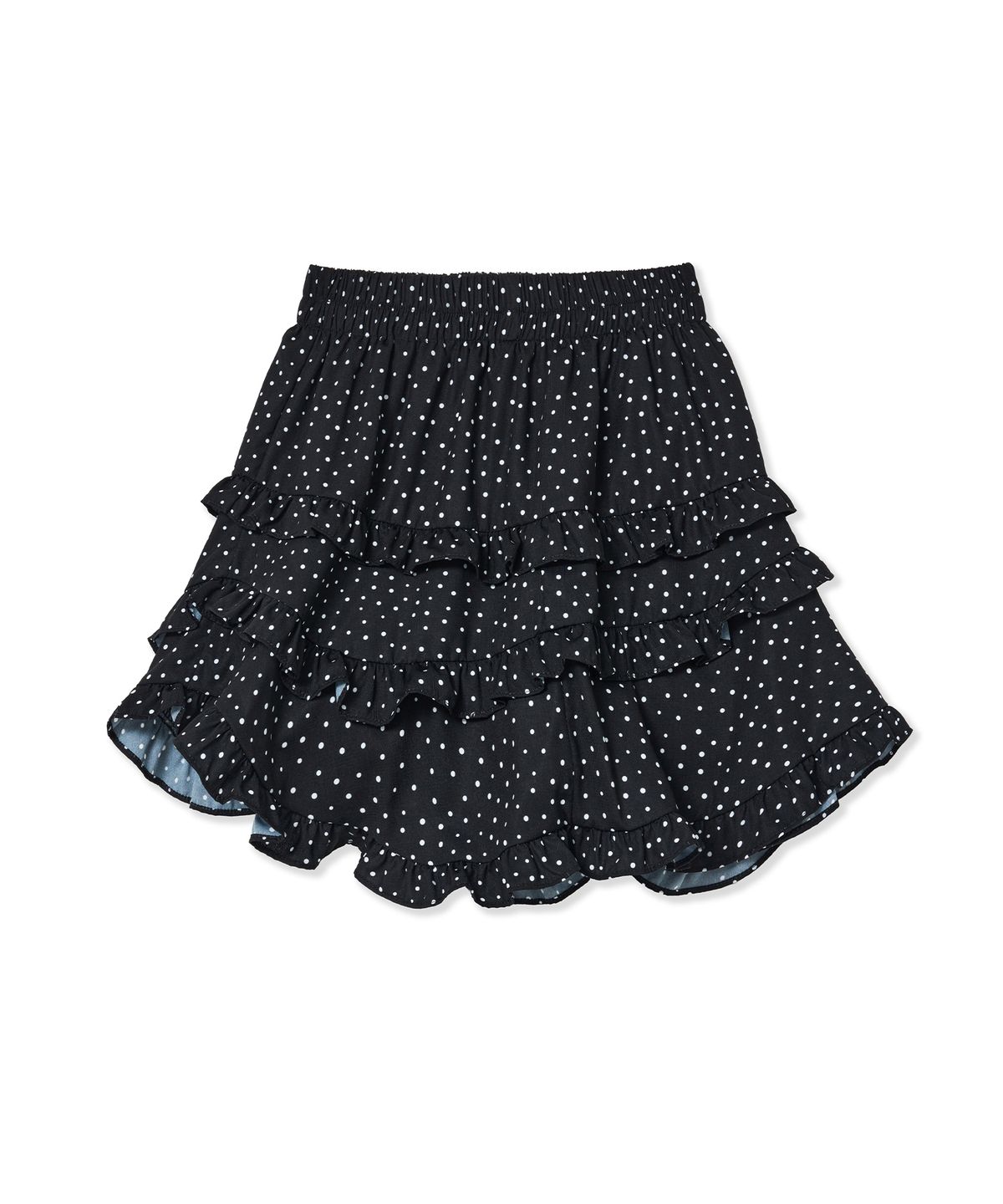 미드나잇 무브(MIDNIGHT MOVE) frill skirt (dot)
