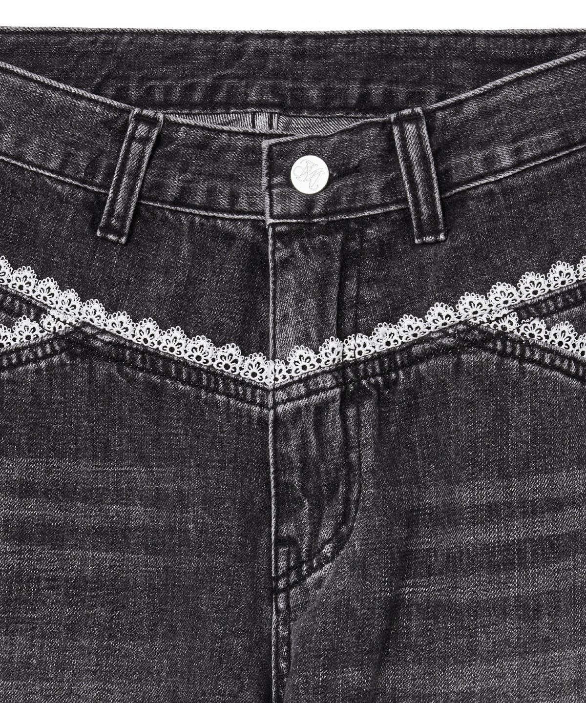 미드나잇 무브(MIDNIGHT MOVE) lace bt pants (black)