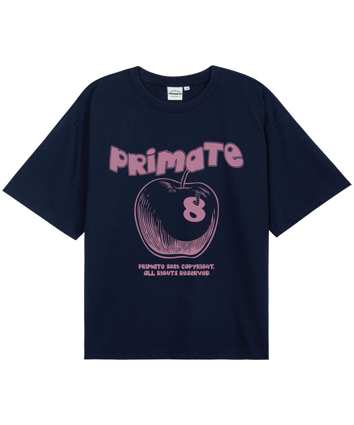프라임에이트(PRIMATE) APPLE 오버핏 반팔티셔츠 12 COLORS