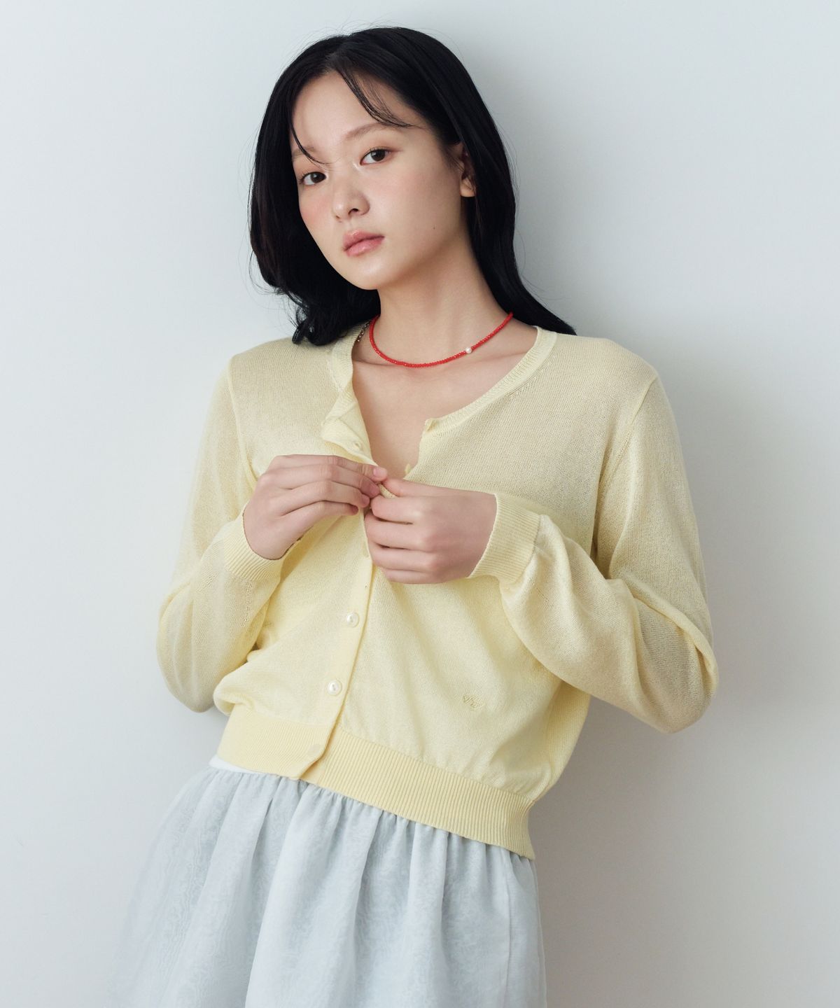 니주르(KNIZURE) 데일리 썸머 라운드 가디건_5COLOR