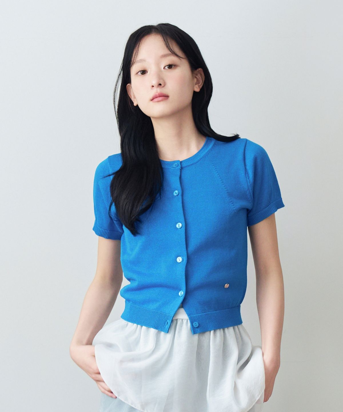 니주르(KNIZURE) 데일리 썸머 하프 가디건_4COLOR