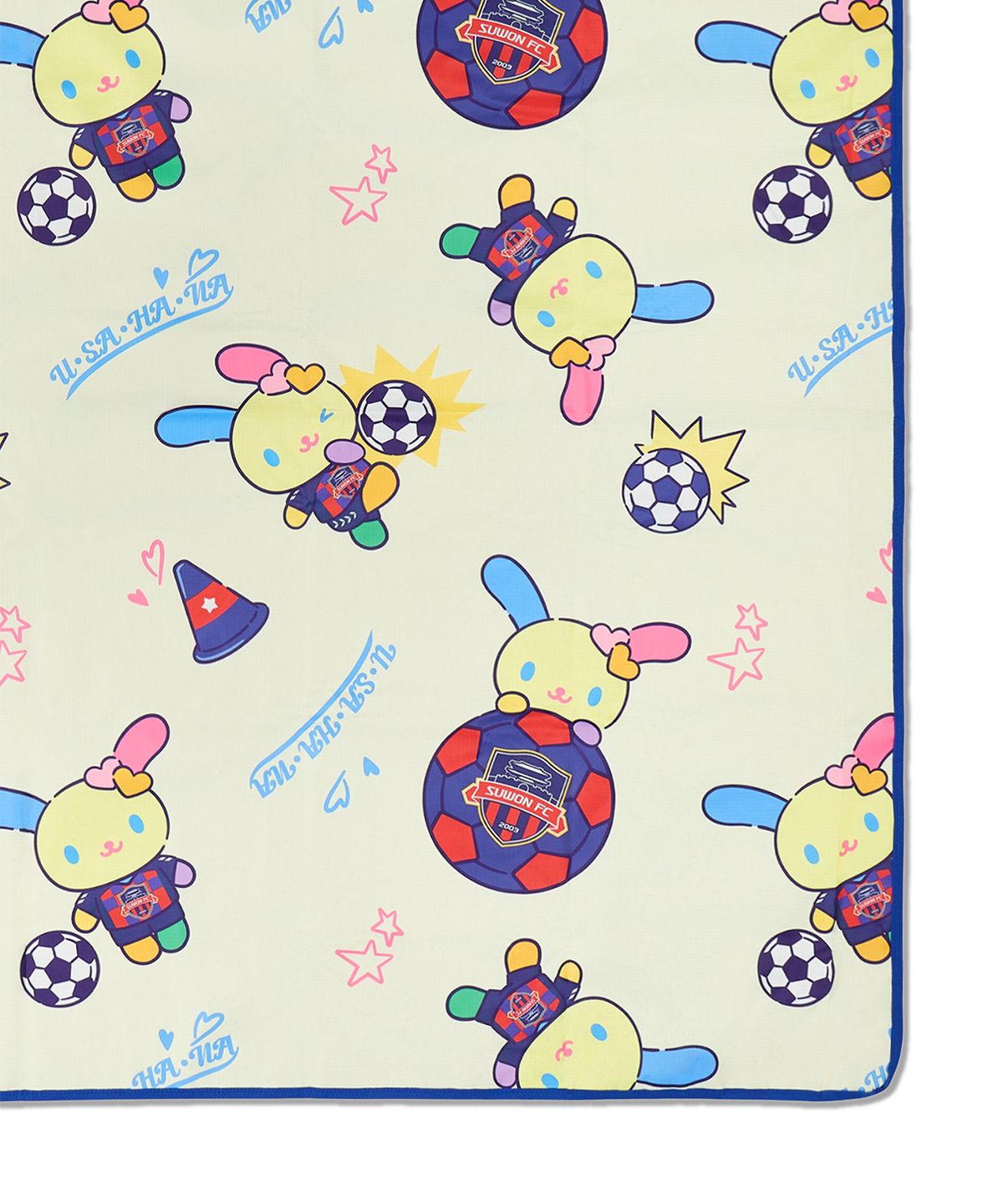 K리그 × 산리오캐릭터즈(K LEAGUE × SANRIO CHARACTERS) K리그 산리오캐릭터즈 피크닉 매트_우사하나