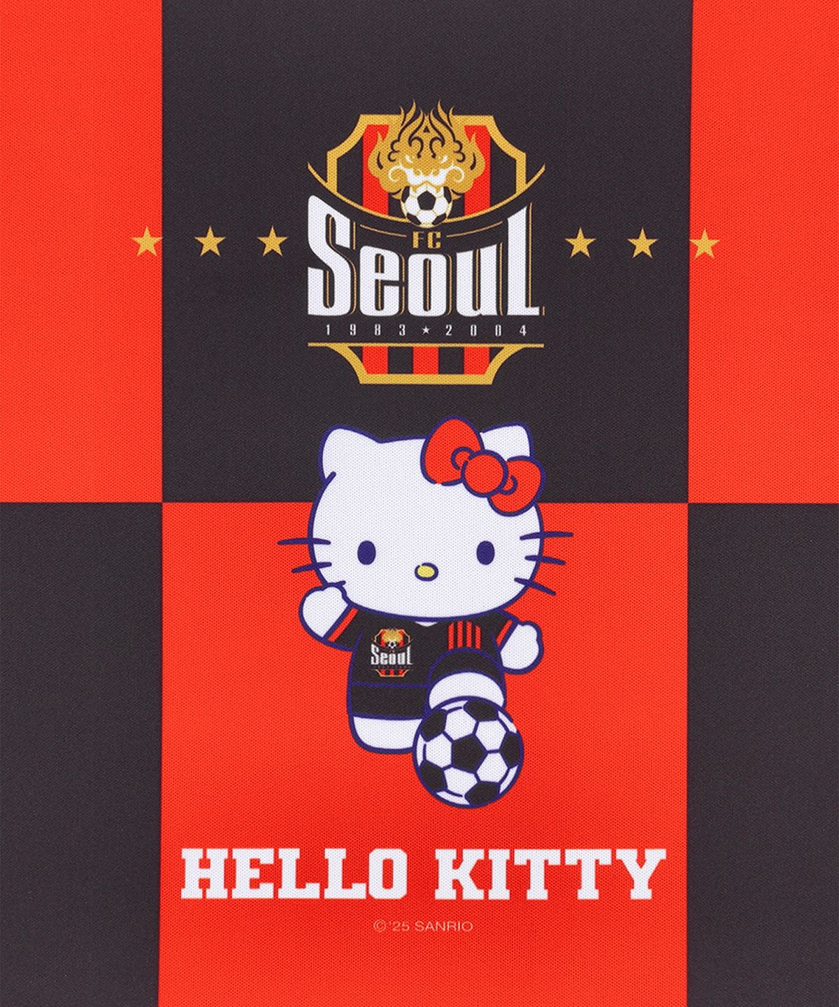 K리그 × 산리오캐릭터즈(K LEAGUE × SANRIO CHARACTERS) 25년도_K리그_마우스패드_헬로키티_FC 서울
