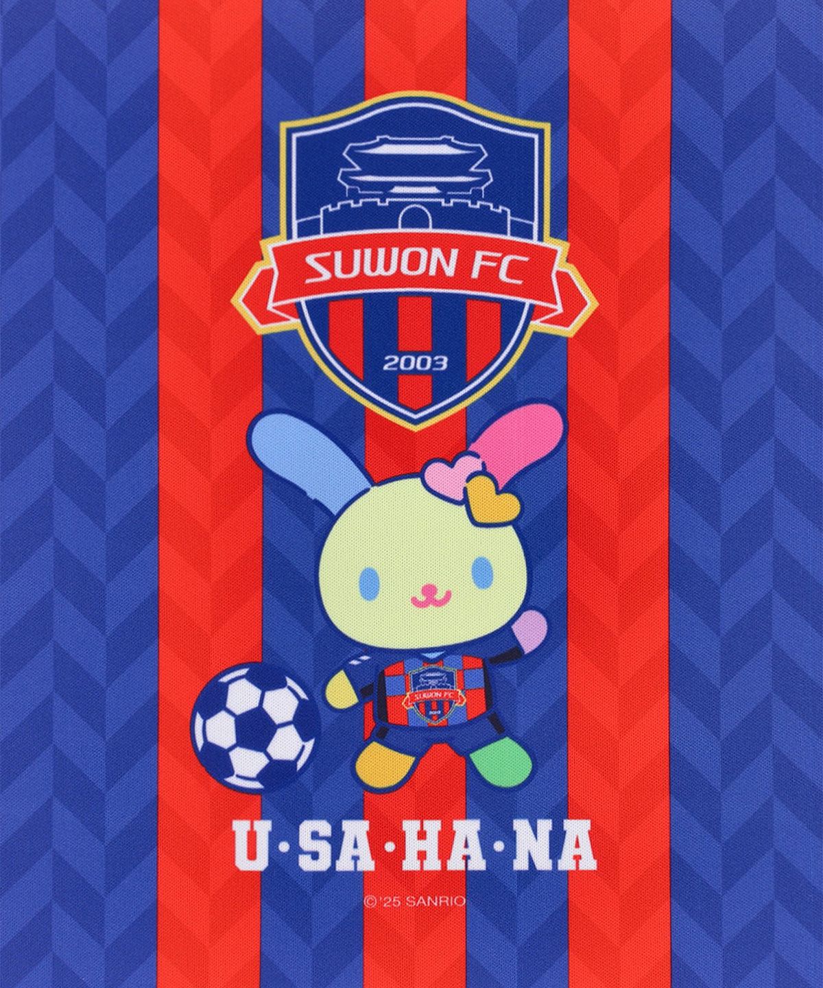 K리그 × 산리오캐릭터즈(K LEAGUE × SANRIO CHARACTERS) 25년도_K리그_마우스패드_우사하나_수원 FC