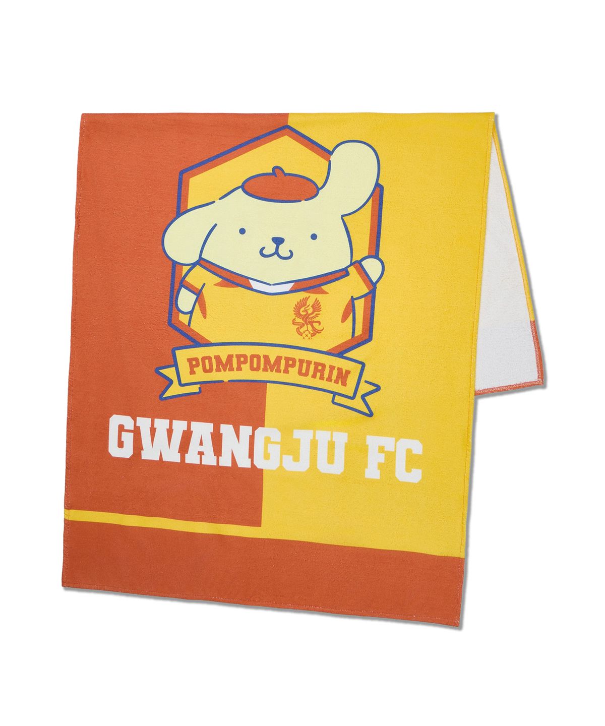 K리그 × 산리오캐릭터즈(K LEAGUE × SANRIO CHARACTERS) 25년도K리그_비치타올_폼폼푸린_광주FC