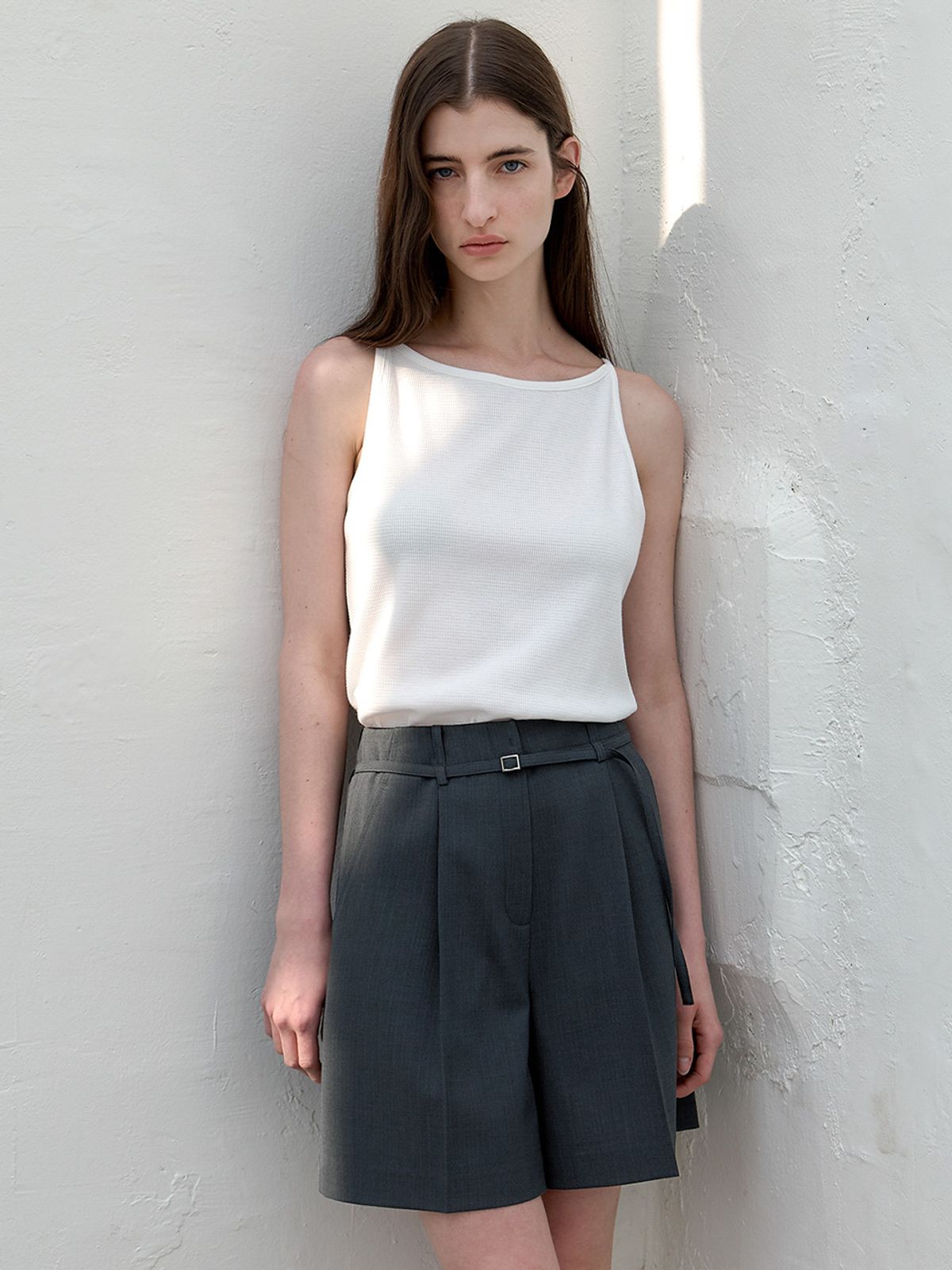 아틀리에 나인(ATELIER NAIN) ESSENTIAL TAS SET-UP SHORTS PANTS(PT-5654)