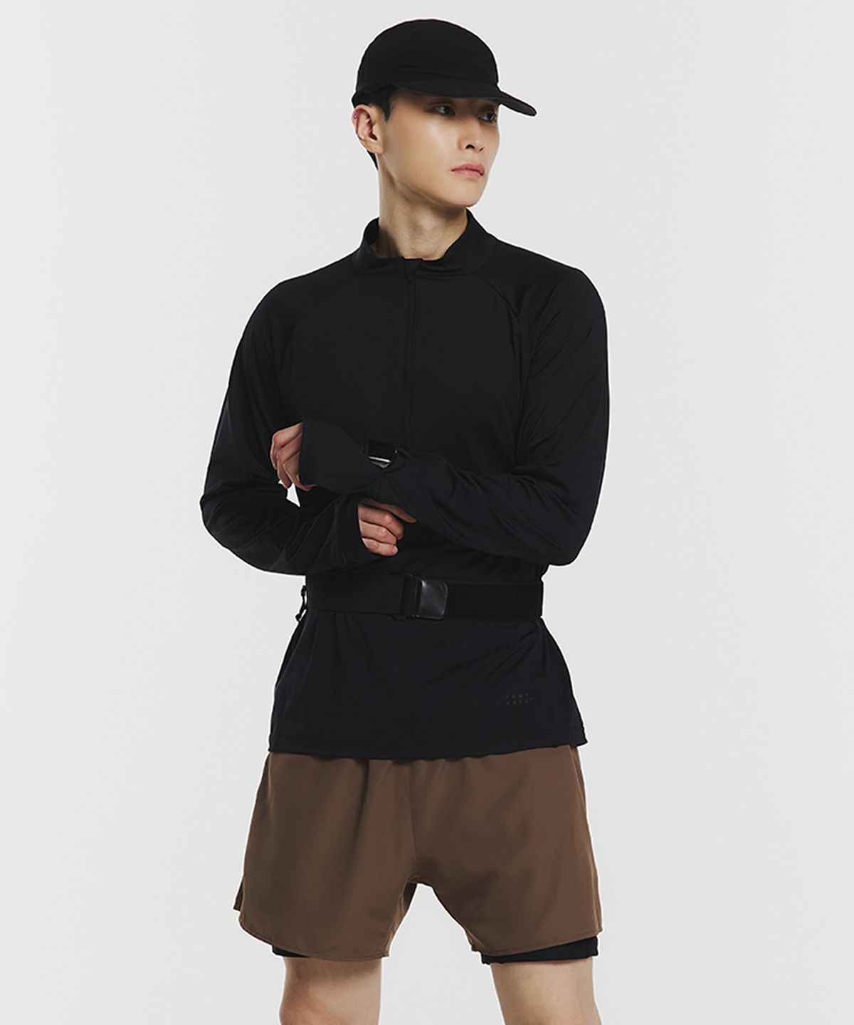 무신사 스탠다드 스포츠(MUSINSA STANDARD SPORTS) [시티러닝] 웜액트 하프집 롱슬리브(4color)