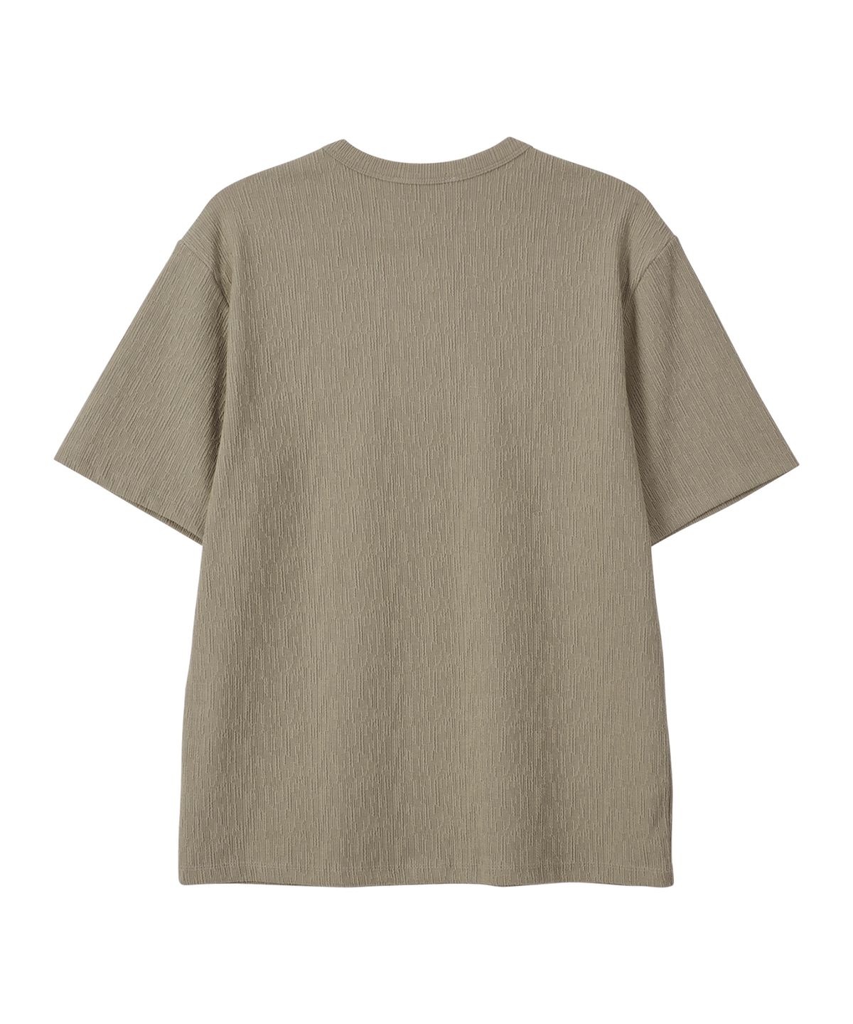 미드선(MIDSUN) Giovane Slant Henley Neck-Beige