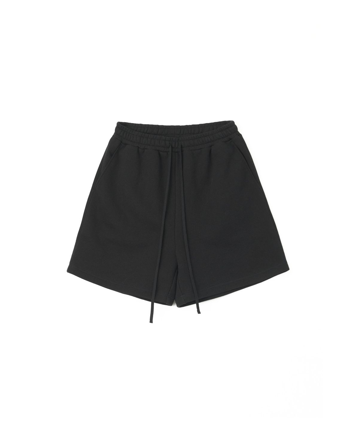 유스(YOUTH) Coverstitch Sweatshorts - Black