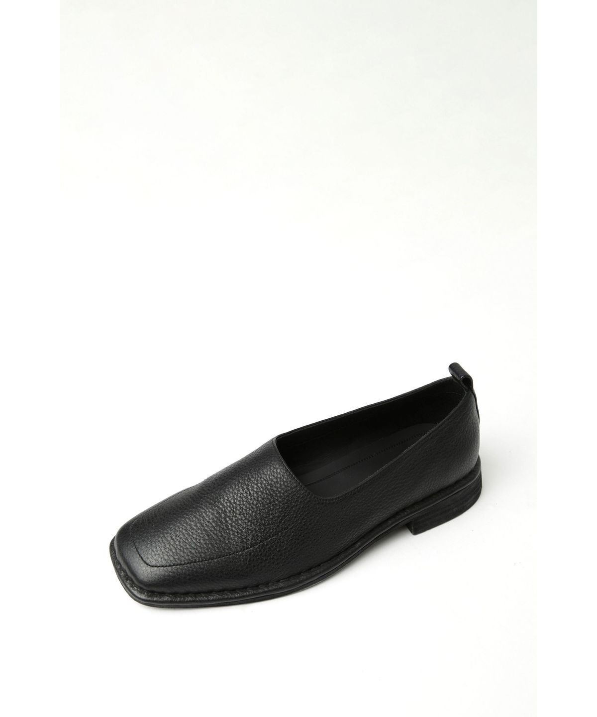 유스(YOUTH) Square Toe Loafer - Black