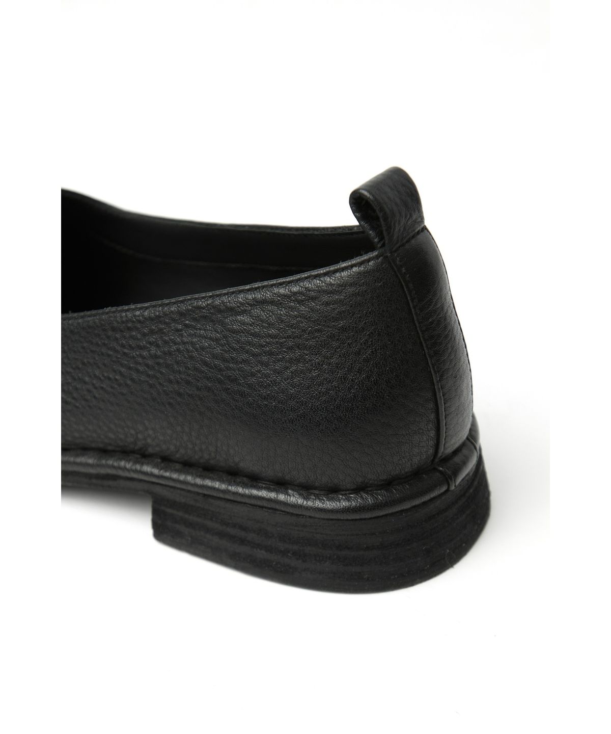 유스(YOUTH) Square Toe Loafer - Black