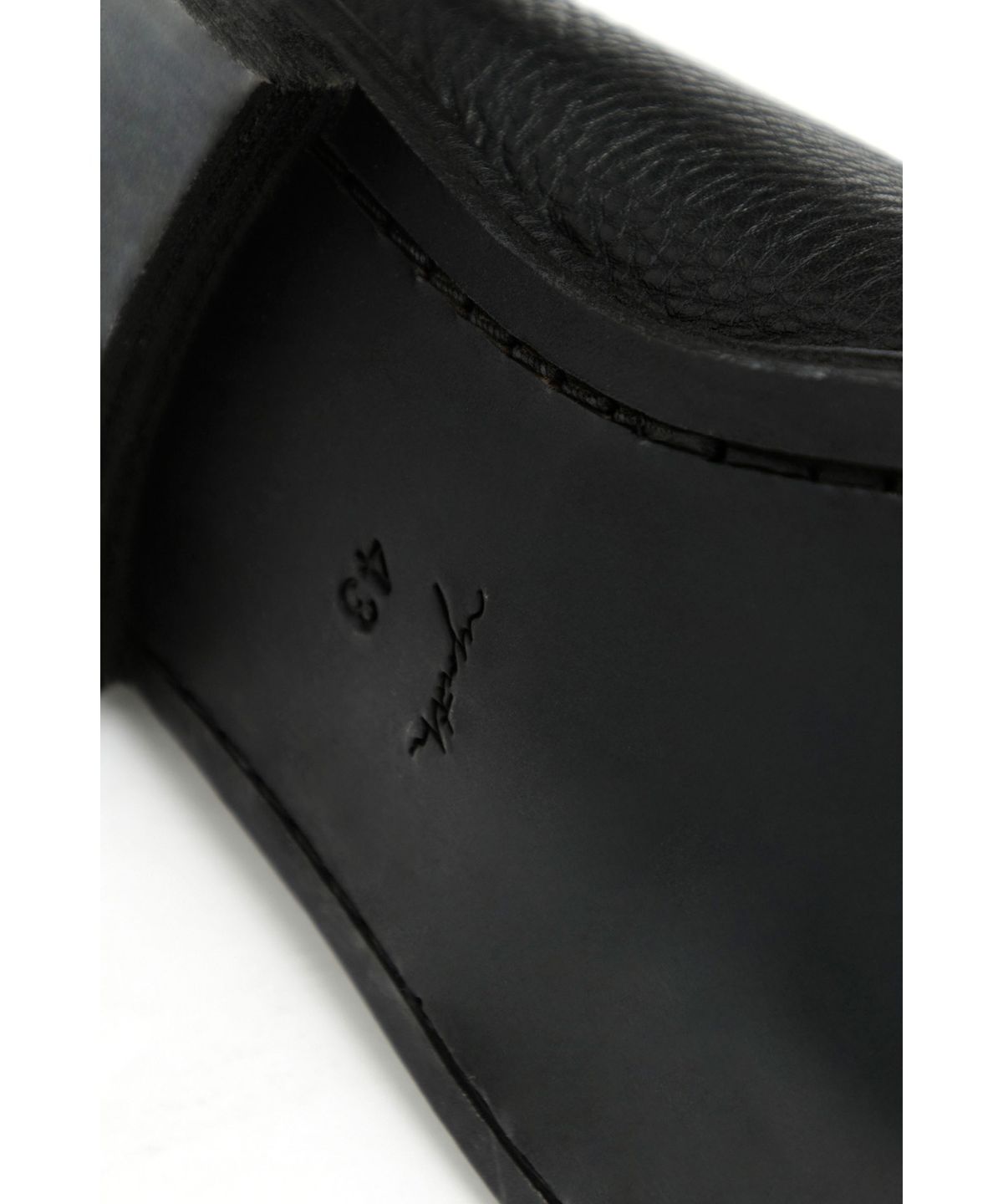 유스(YOUTH) Square Toe Loafer - Black