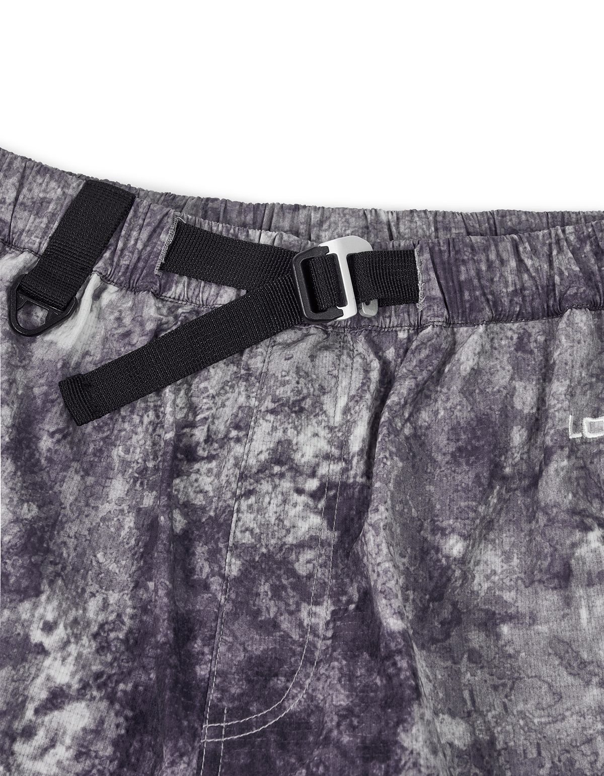 로어즈(LORES) Tide Light Belted Short - Black