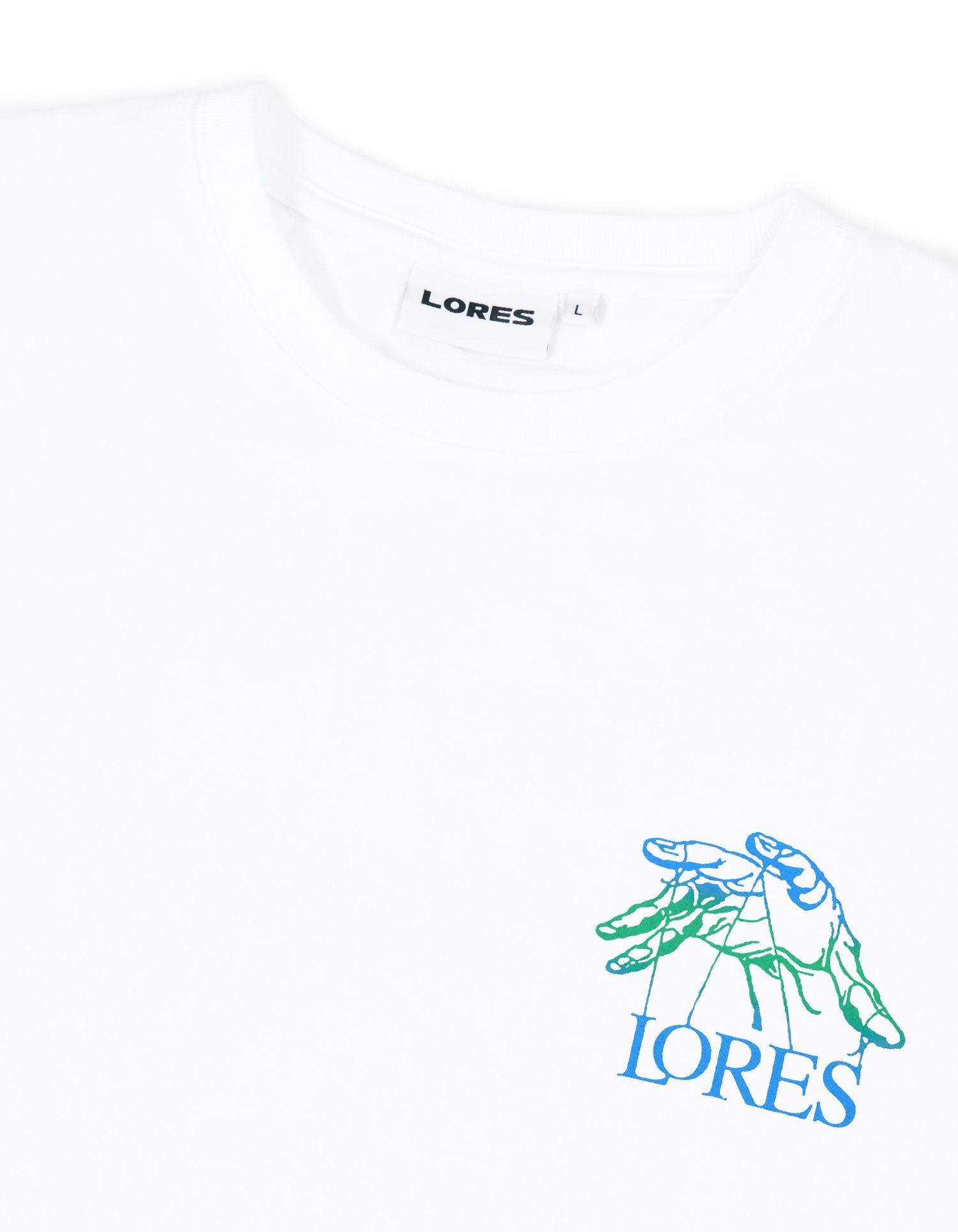 [LORES] Puppet Logo Gradient S/S Tee /追跡付 LORES Puppet Logo Gradient S/S Tee - Black | 하이츠스토어