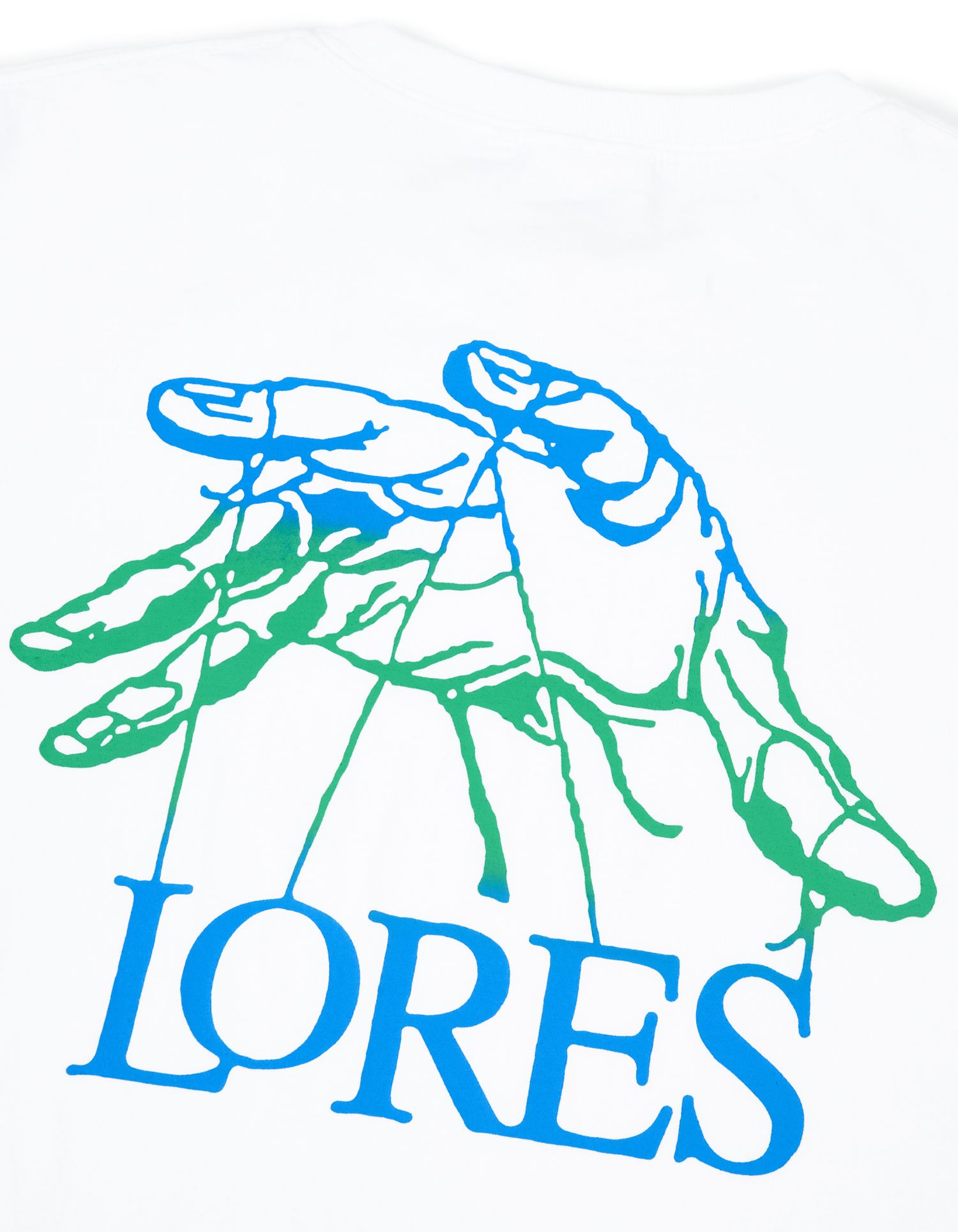 [LORES] Puppet Logo Gradient S/S Tee /追跡付 MUSINSA公式 | LORES Puppet Logo Gradient S/S Tee - White