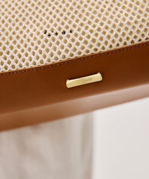 MUSINSA | DEPOUND Bay Net Bag Shoulder Large [Brown]