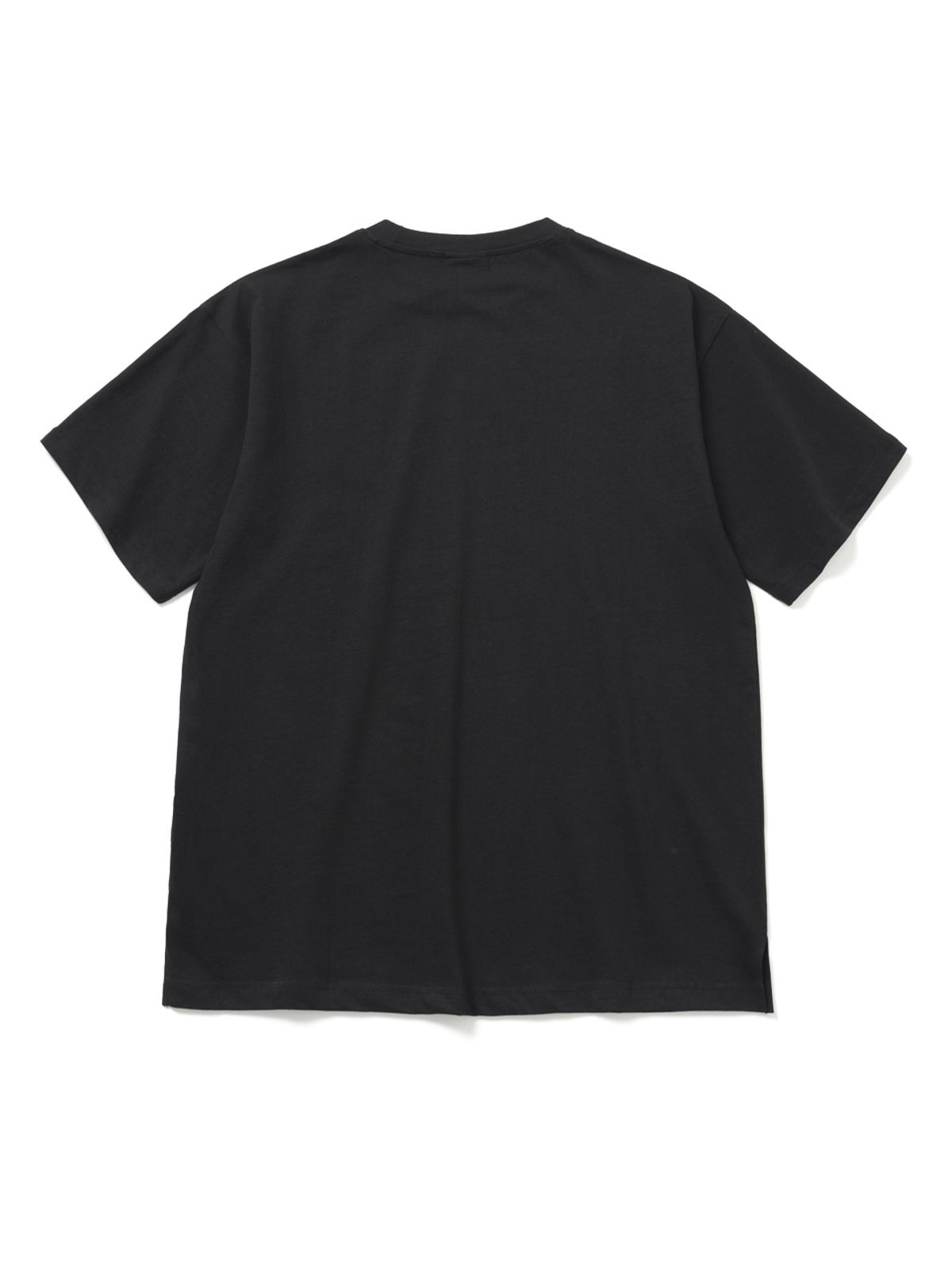 엑스오엑스(XOX) 레이어드 크루넥 반팔 티셔츠 [BLACK]