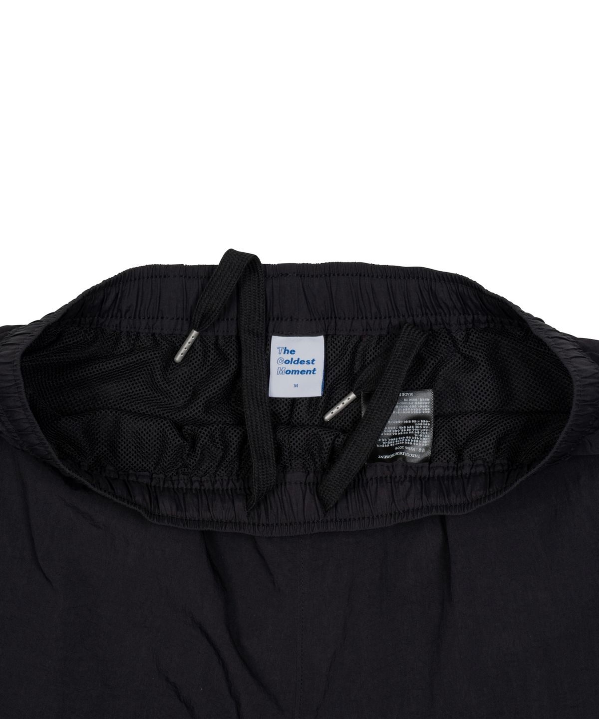 더콜디스트모먼트(THE COLDEST MOMENT) TCM int nylon half pants (black)