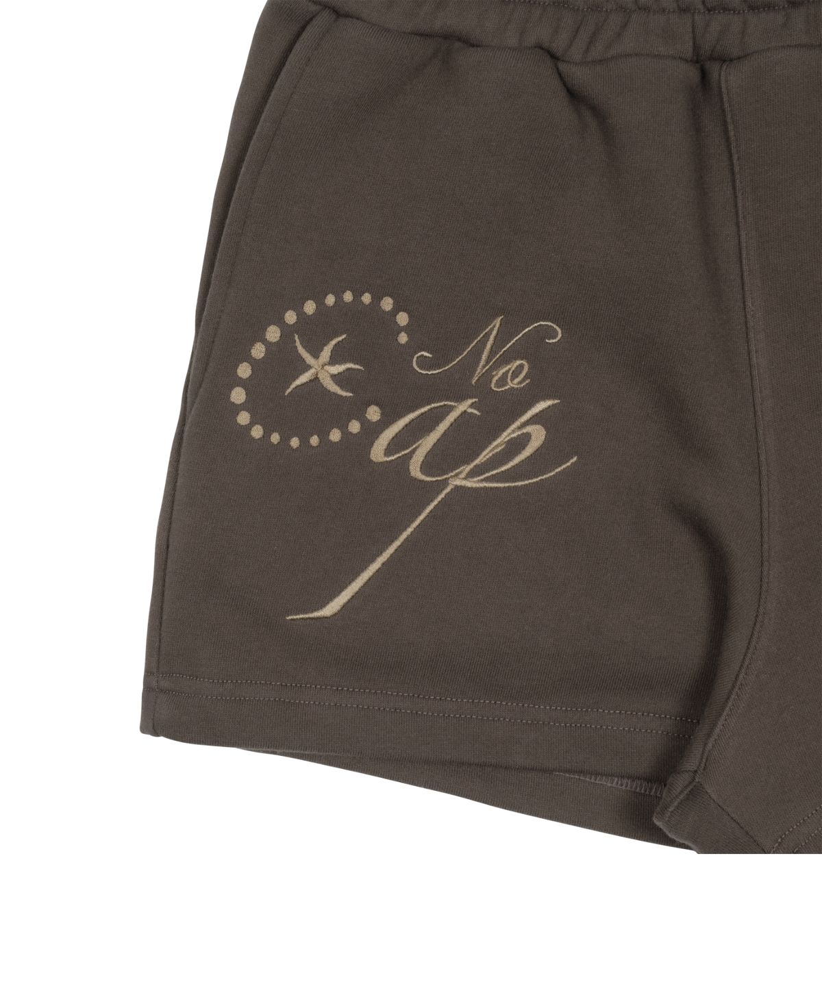 더콜디스트모먼트(THE COLDEST MOMENT) (w) TCM cap short sweat pants (brown)