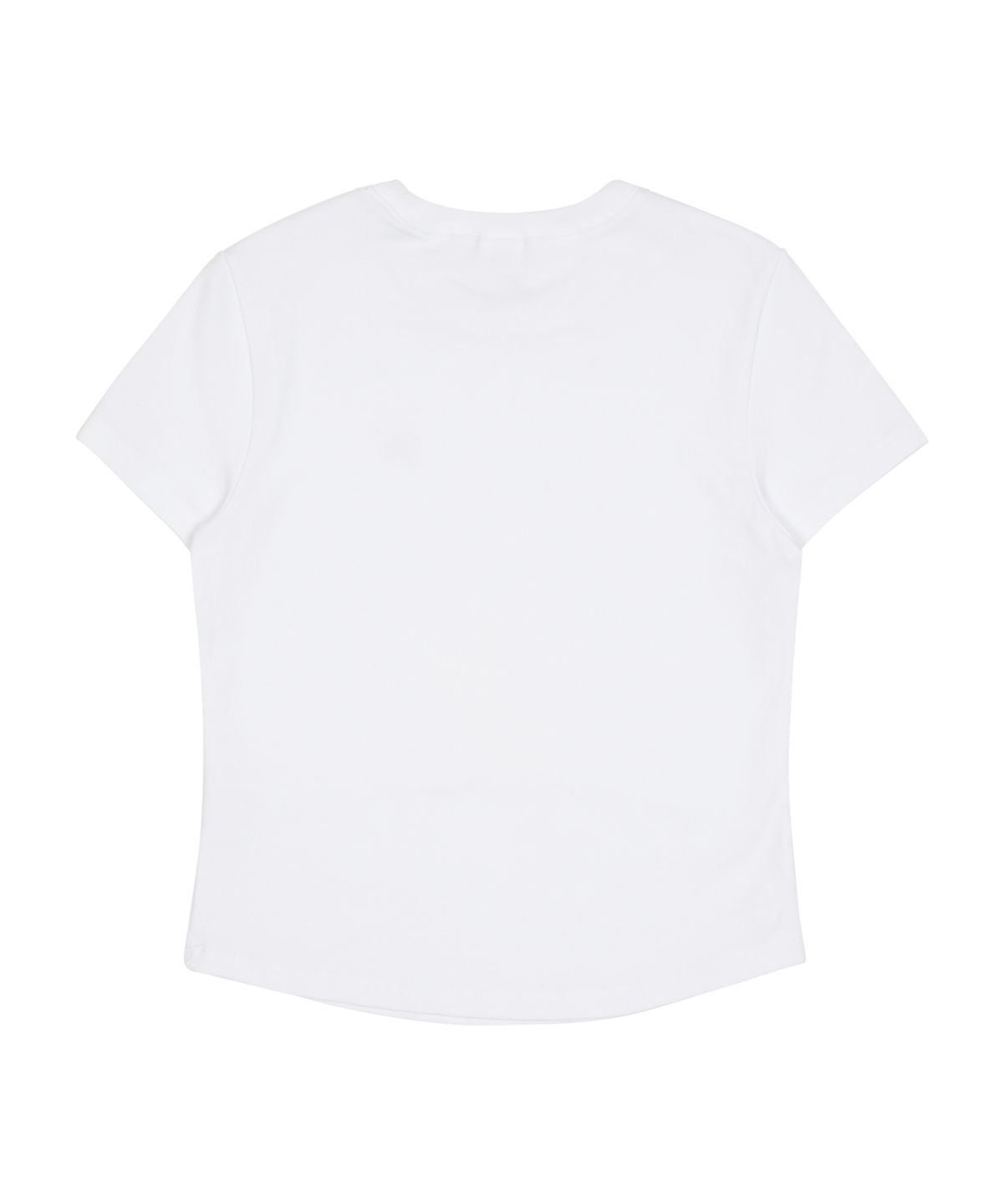 더콜디스트모먼트(THE COLDEST MOMENT) (w) TCM mini logo curved T (white)